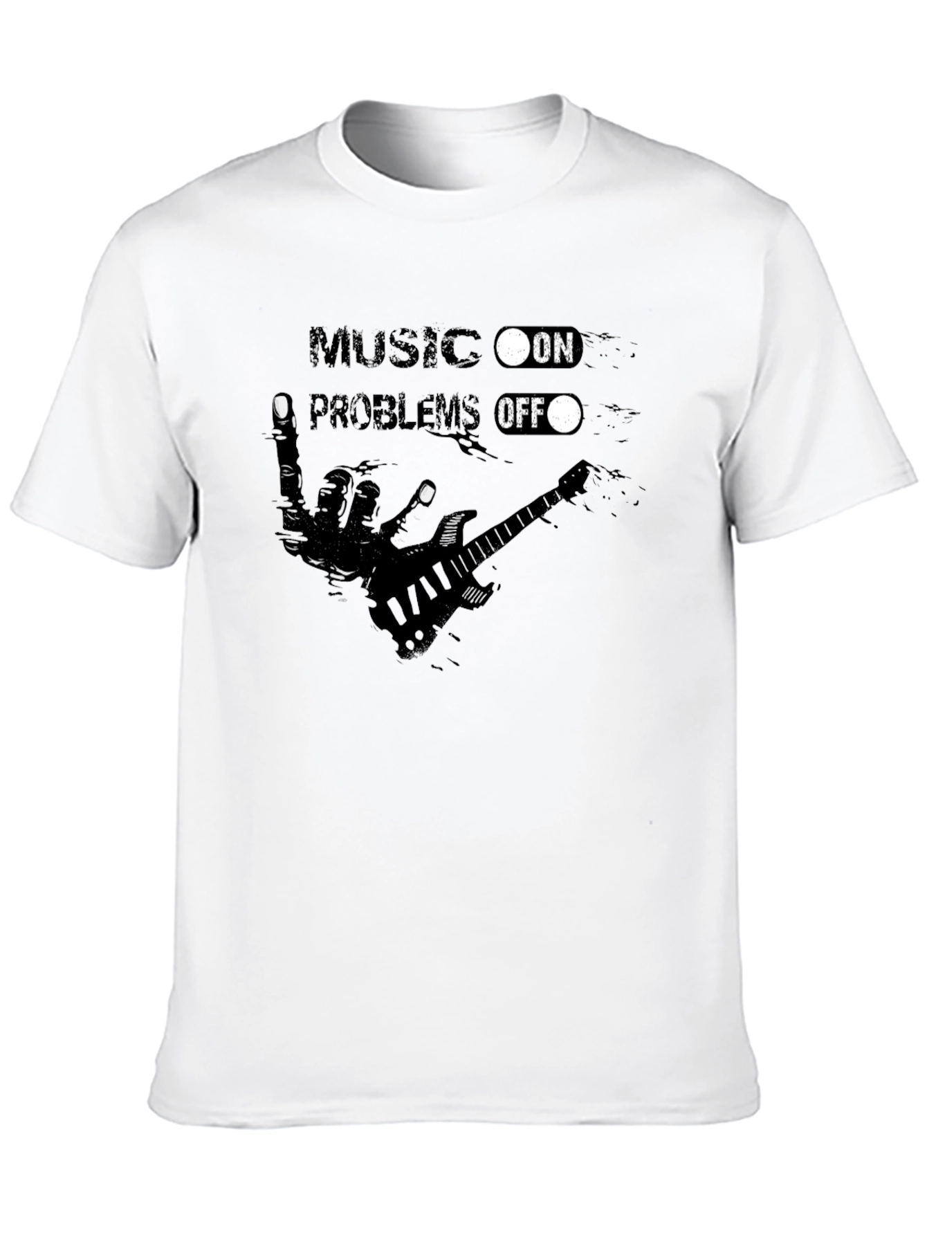 Music On Problems Off - Graphic Tee
