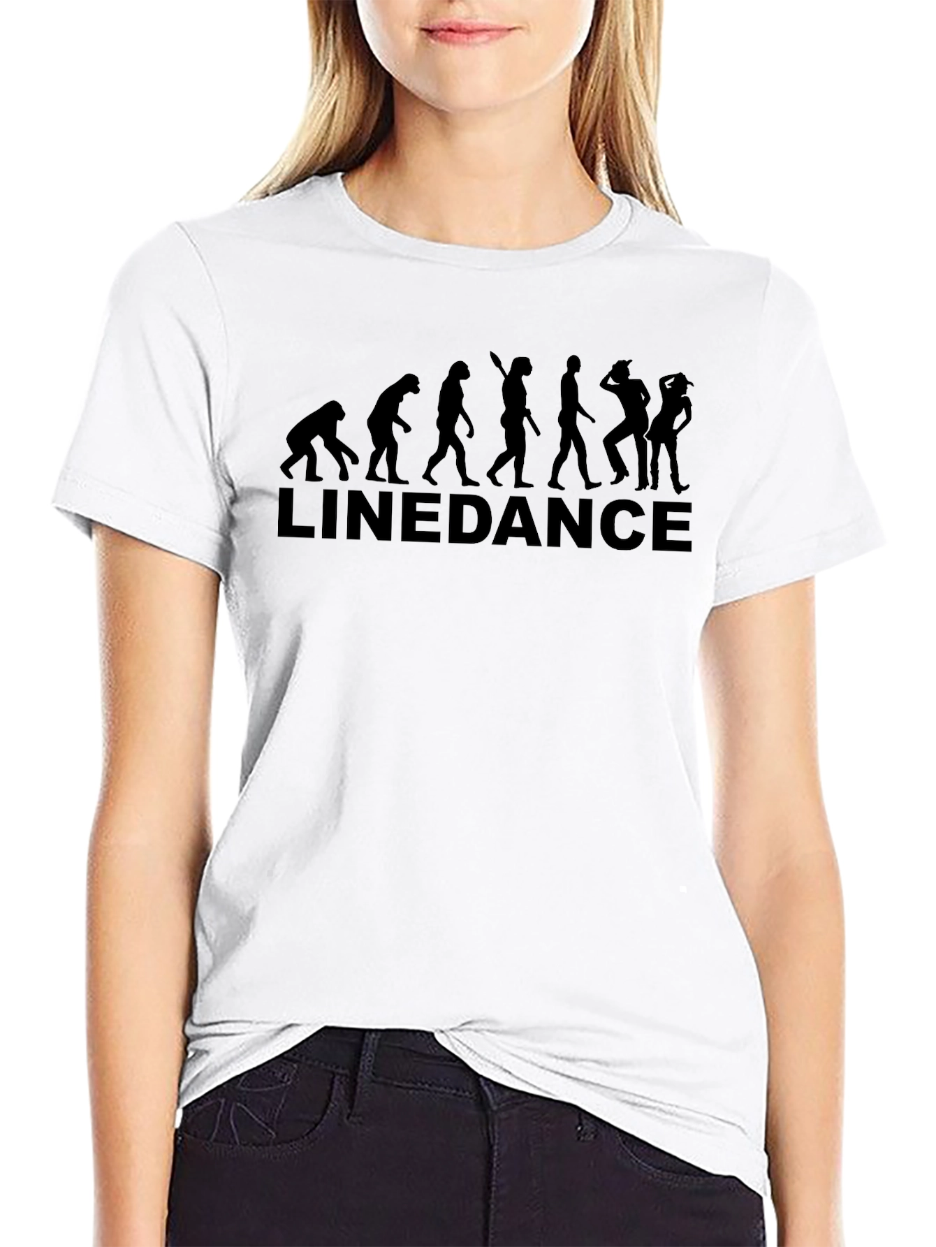 Line Dance Evolution T-Shirt - Fun Dancing Tee
