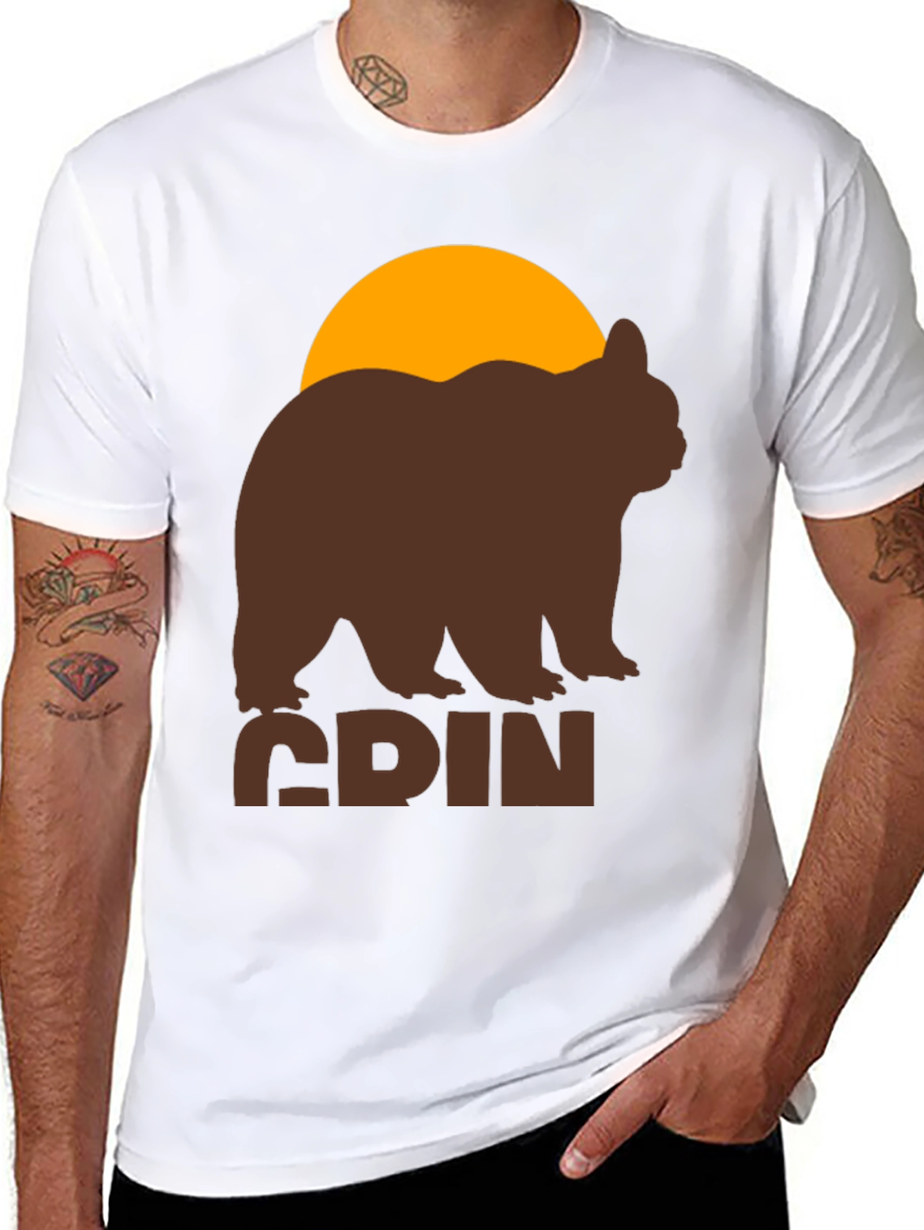 Grizzly Bear Graphic Tee - Adventure Ready