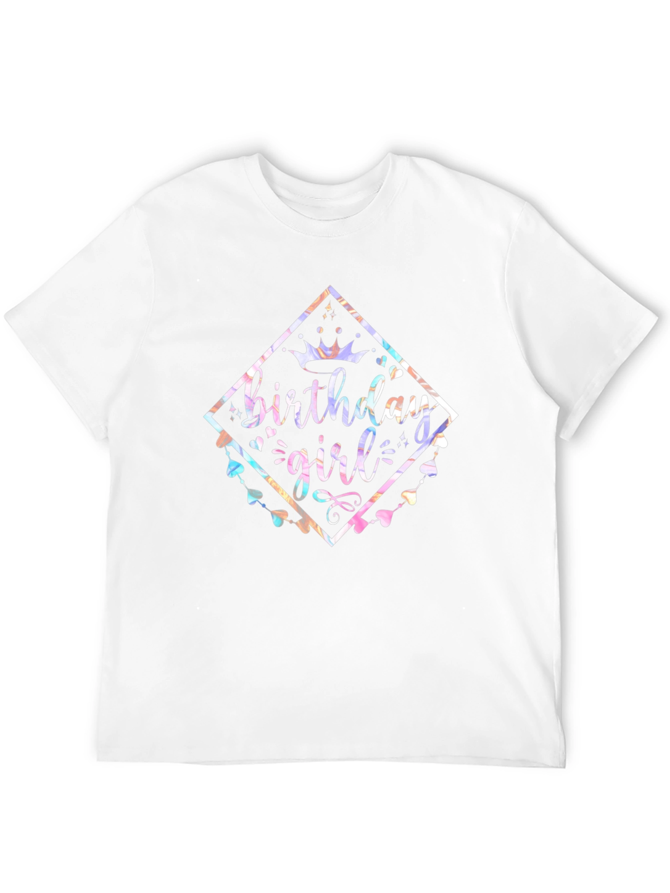 Birthday Girl Graphic Tee - Stylish Celebration Shirt