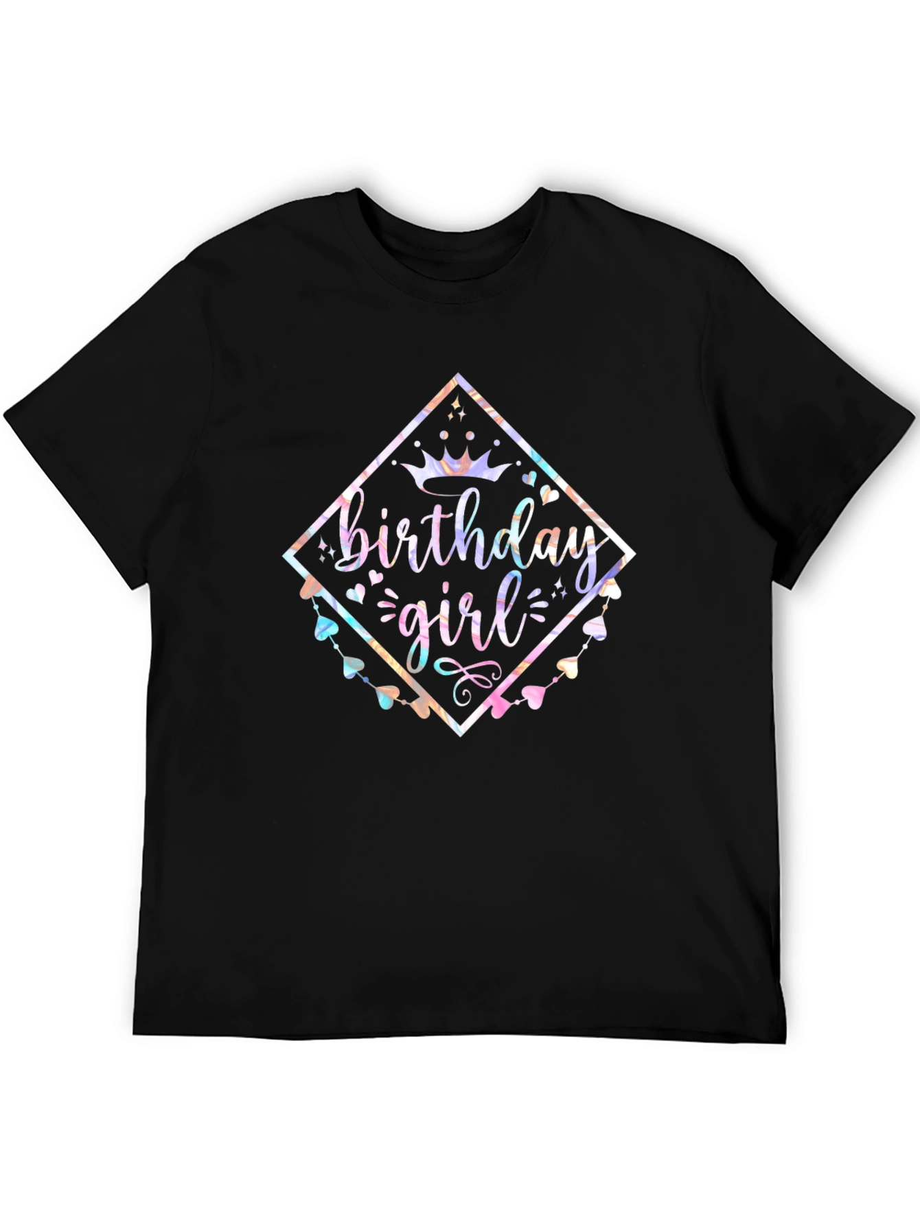 Birthday Girl Graphic Tee - Stylish Celebration Shirt