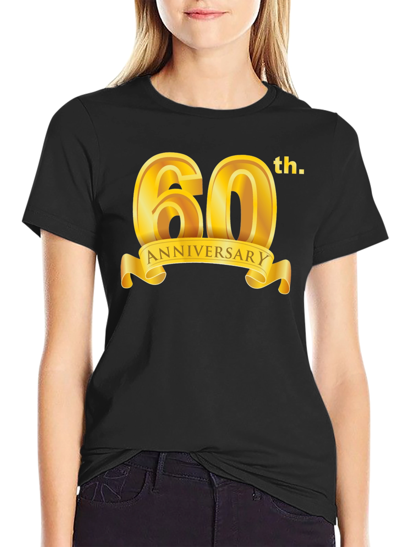 60th Anniversary Black T-Shirt