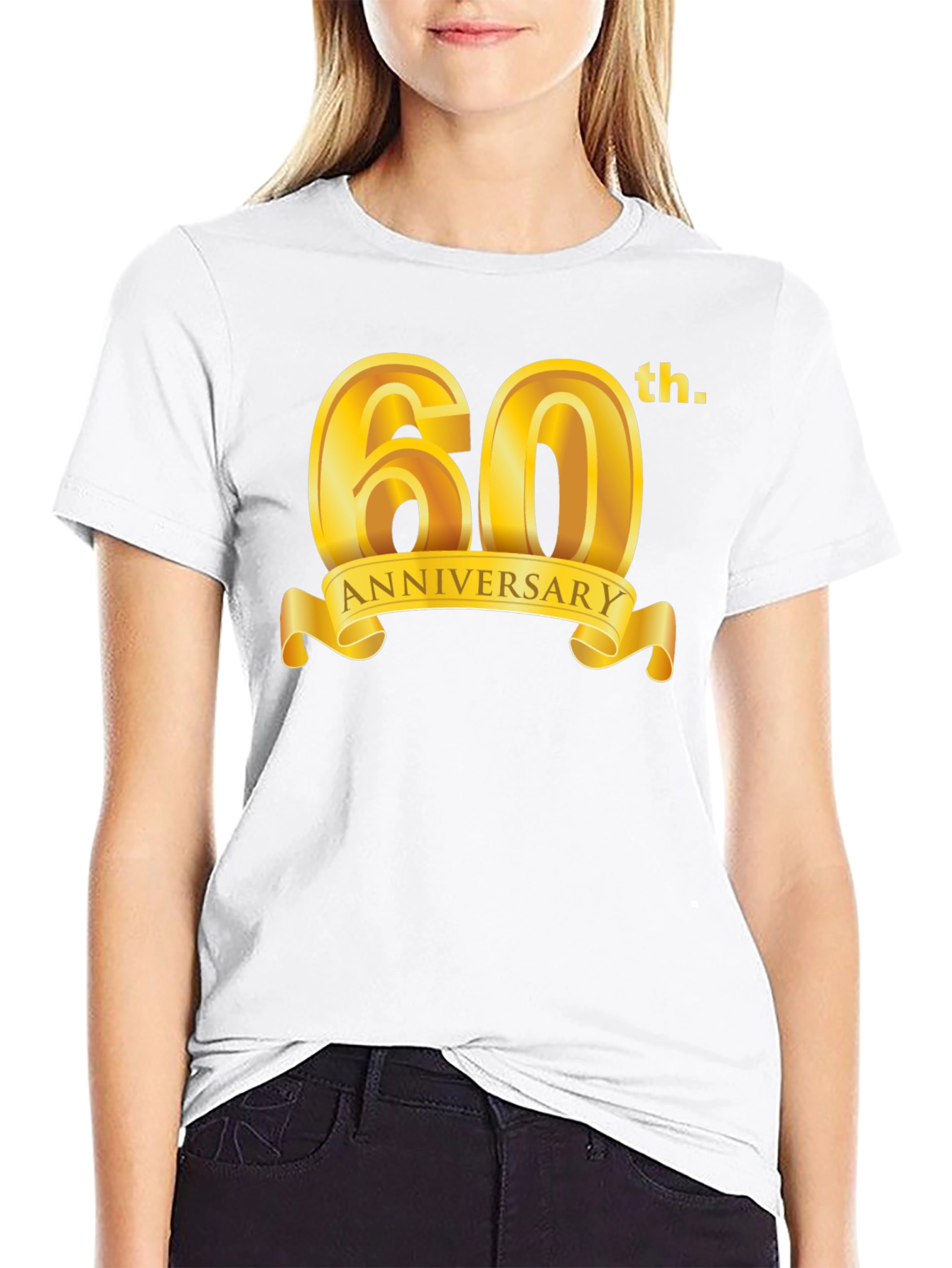 60th Anniversary Black T-Shirt