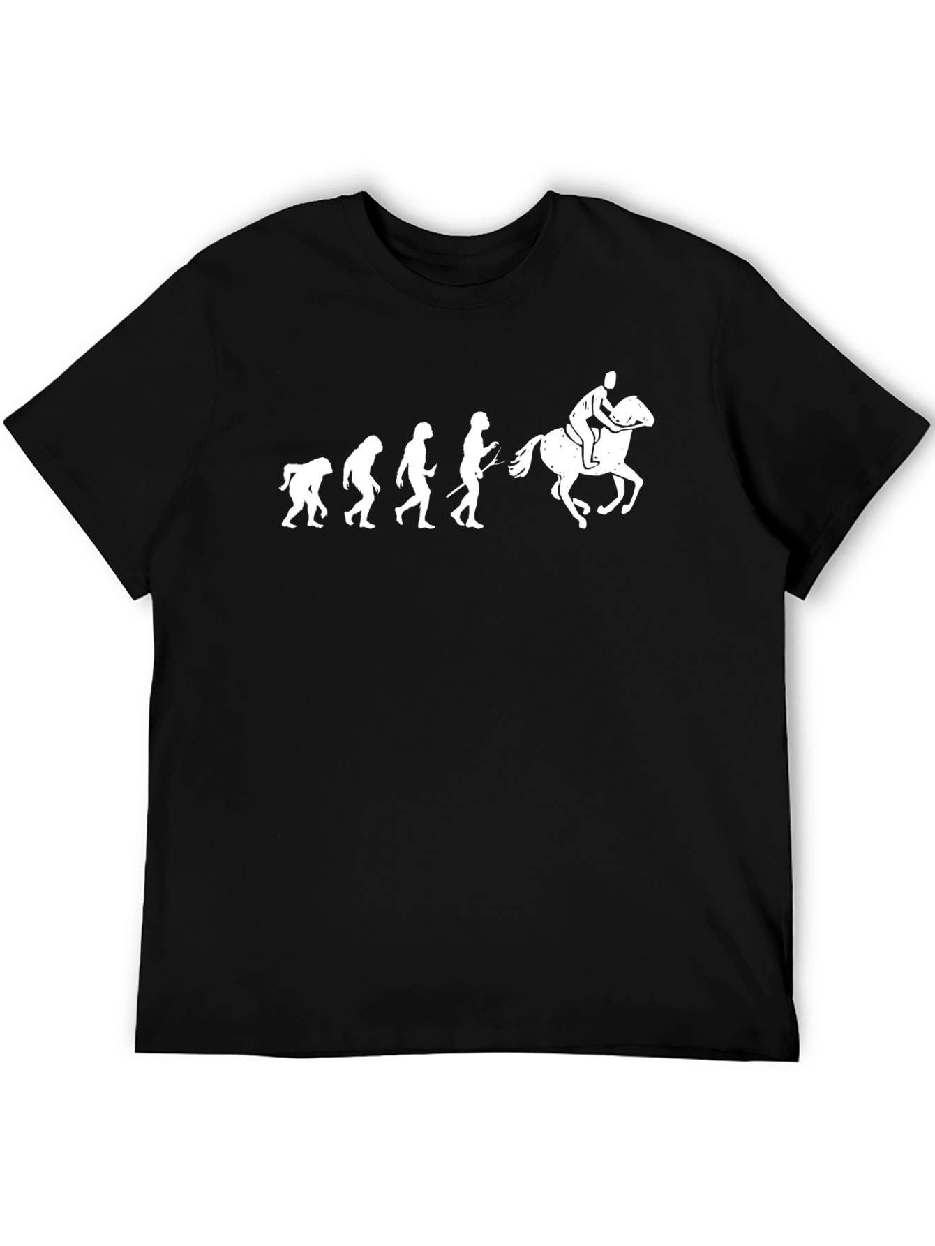 Evolution of Horse Riding T-Shirt