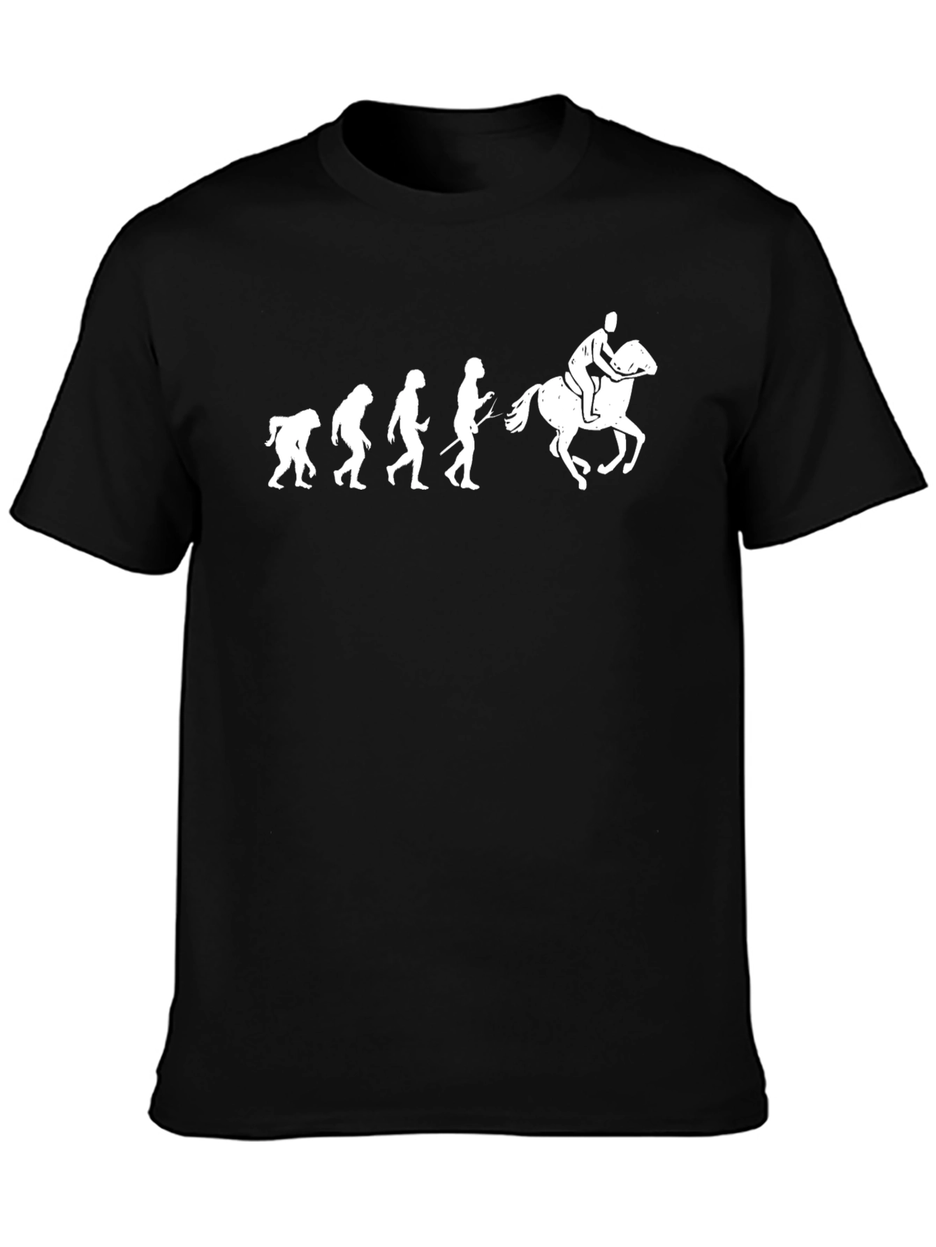Evolution of Horse Riding T-Shirt
