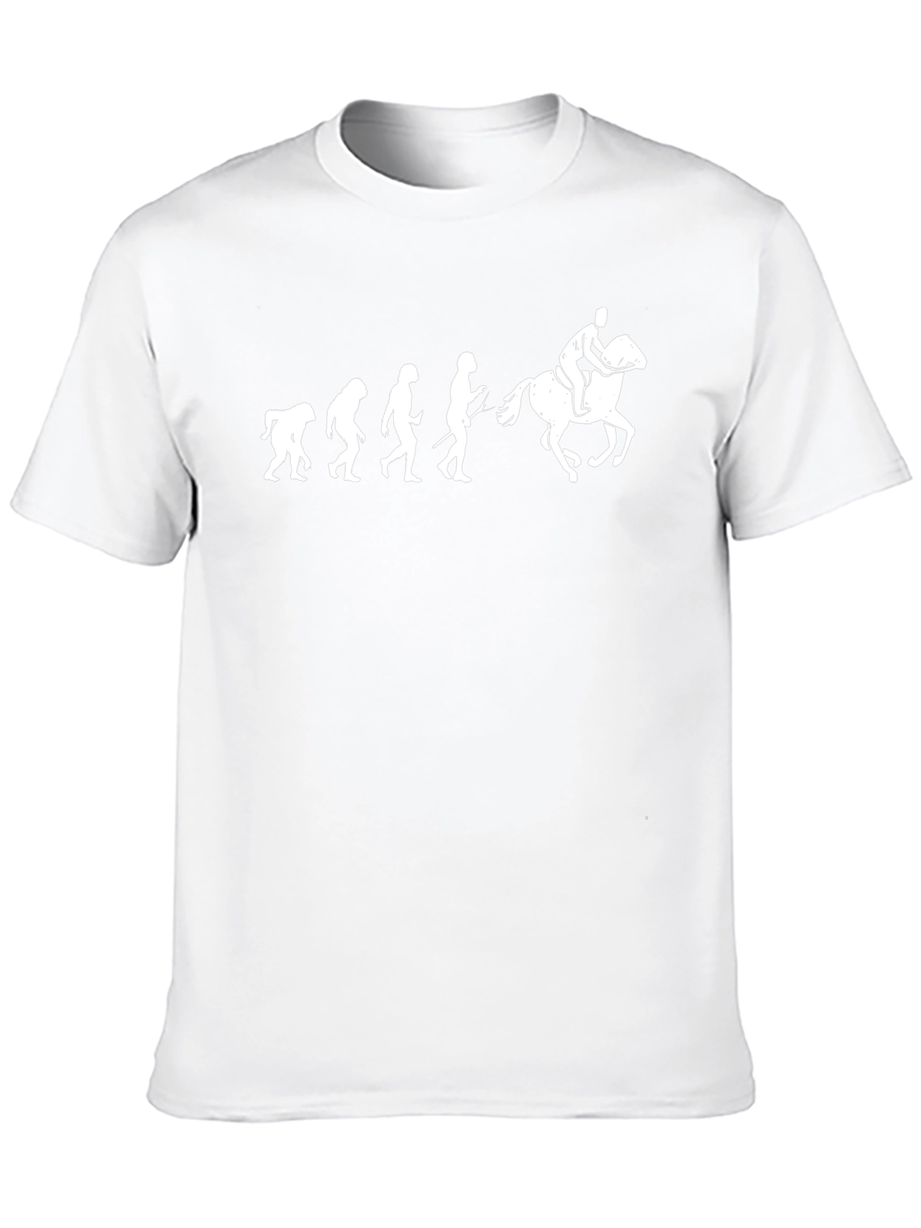 Evolution of Horse Riding T-Shirt