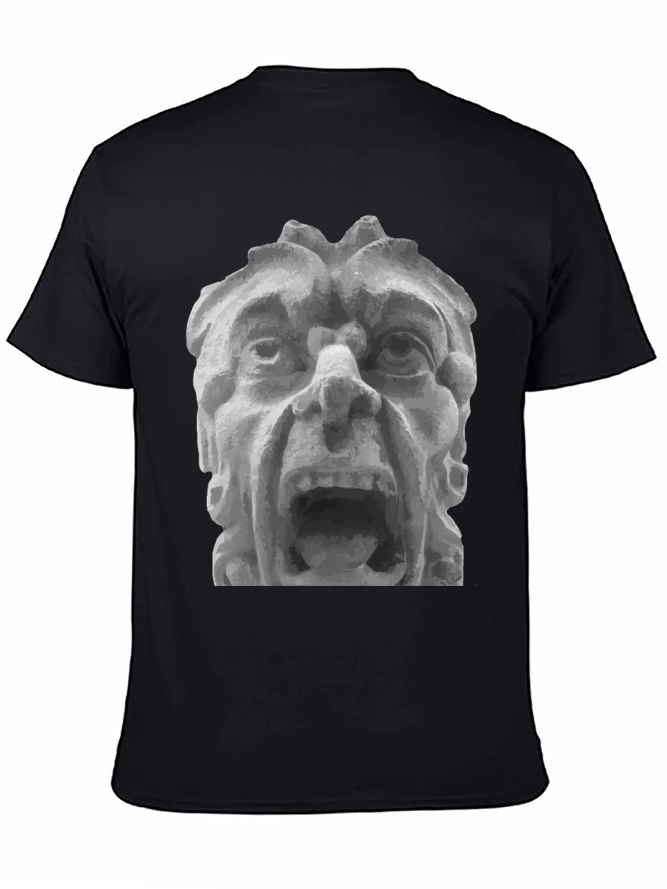 Stone Gargoyle Graphic T-Shirt