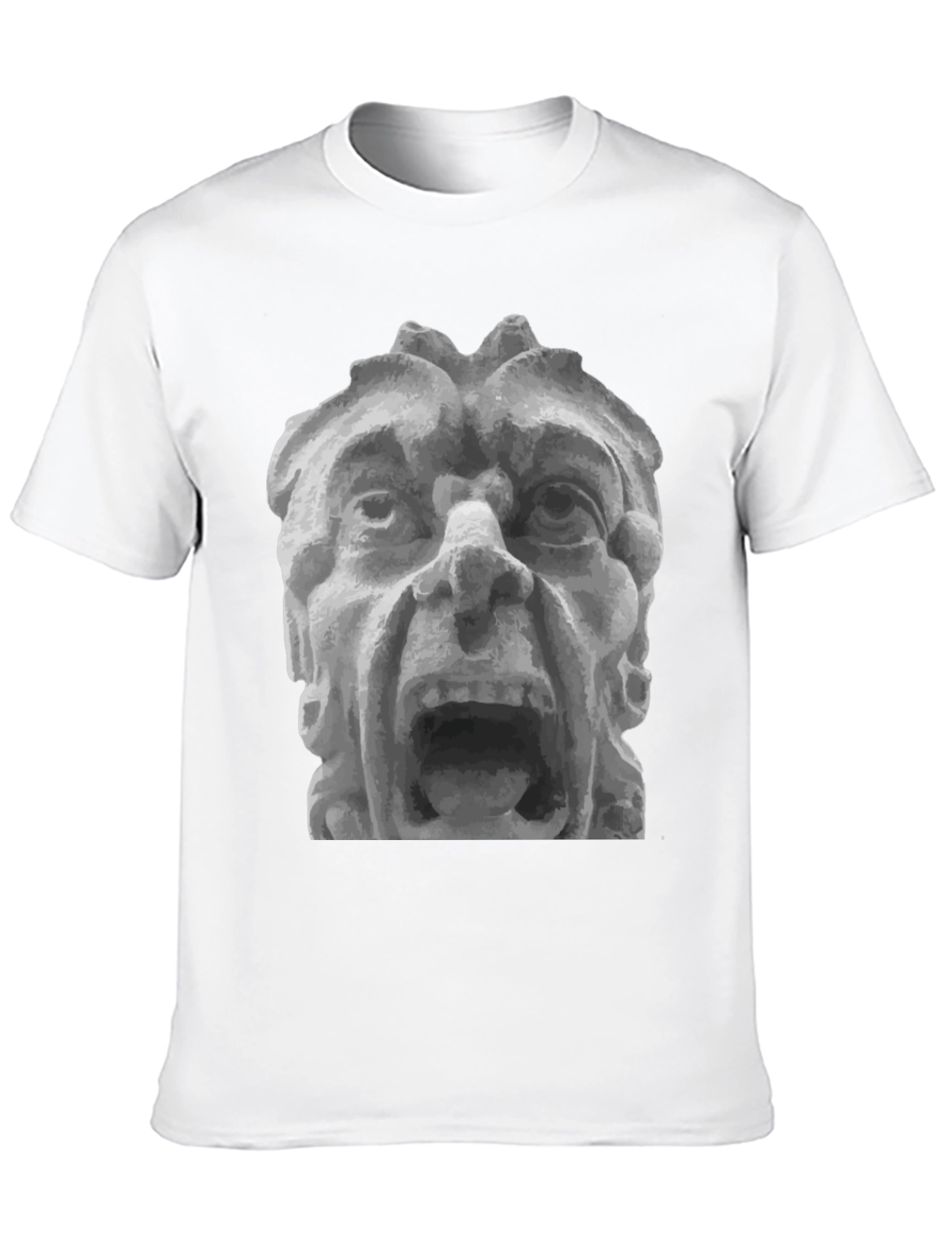 Stone Gargoyle Graphic T-Shirt