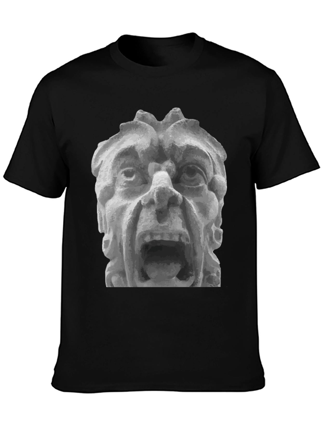 Stone Gargoyle Graphic T-Shirt