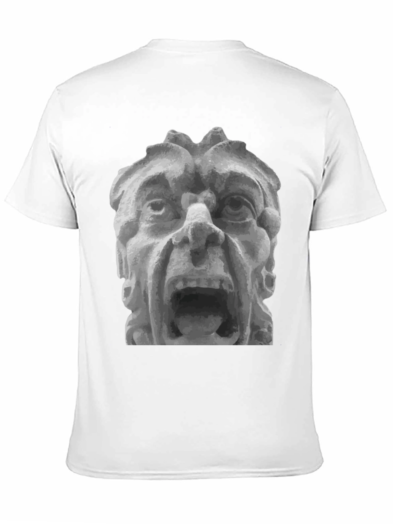 Stone Gargoyle Graphic T-Shirt