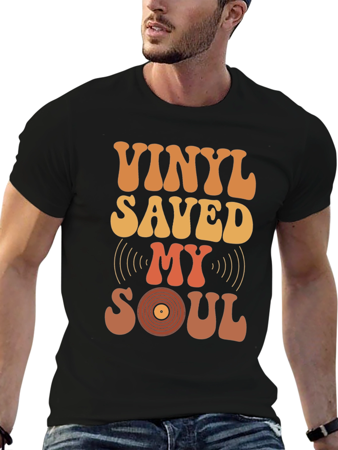Vinyl Saved My Soul Graphic Tee