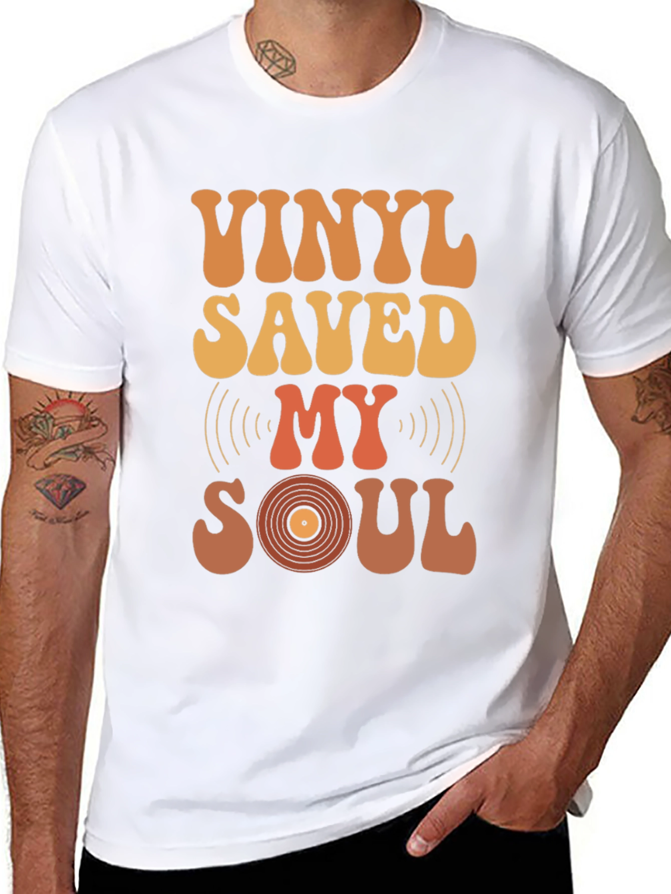 Vinyl Saved My Soul Graphic Tee