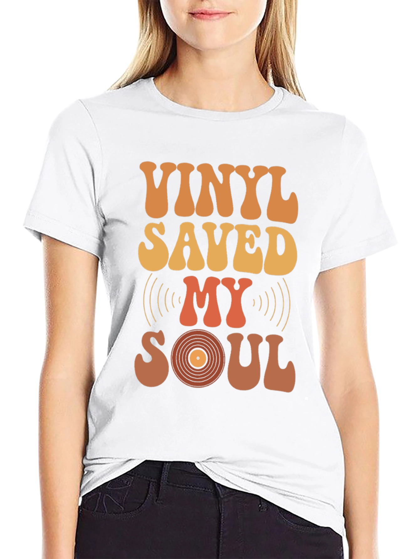 Vinyl Saved My Soul Graphic Tee