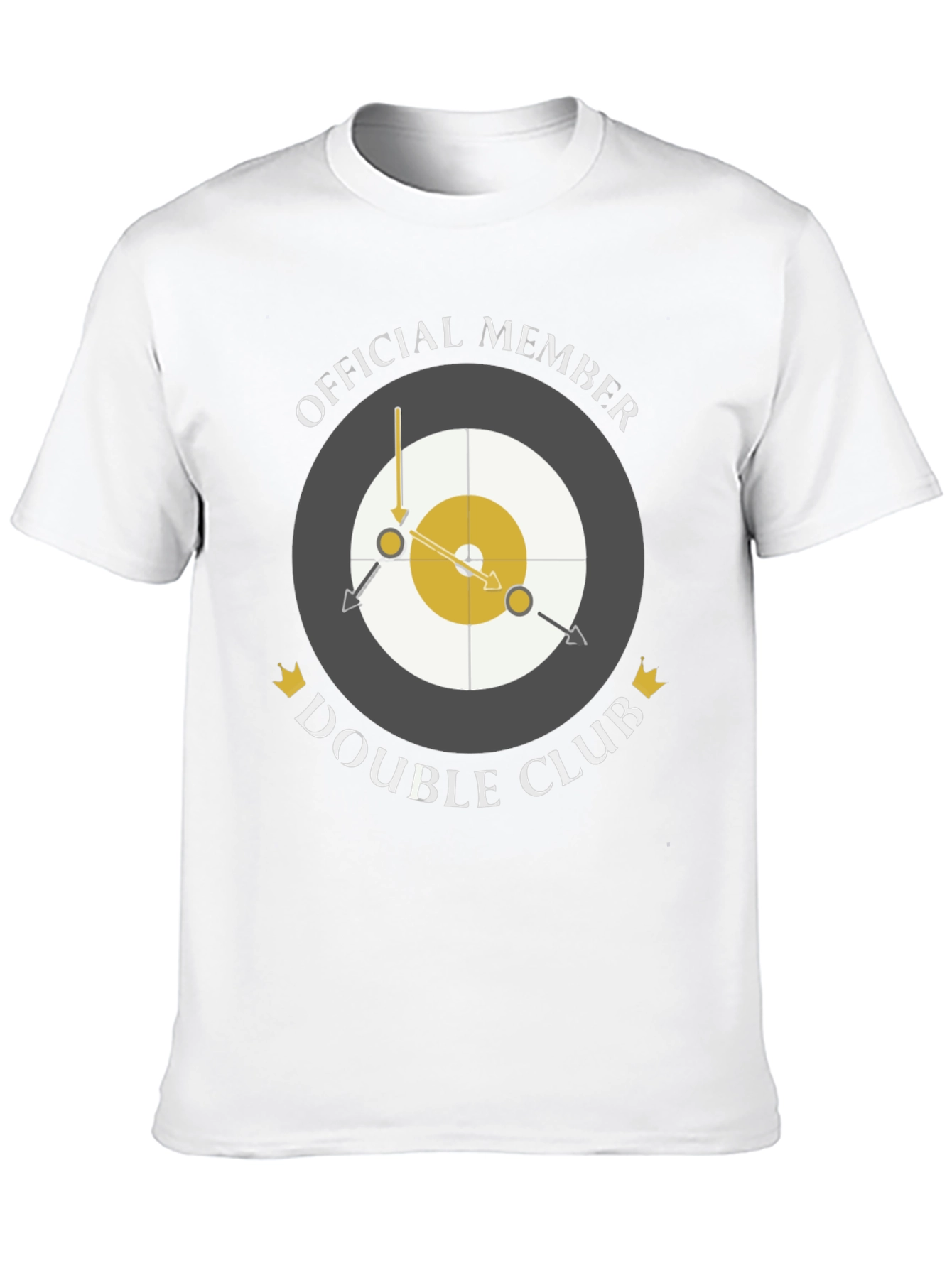 Official Member Double Club Black T-Shirt