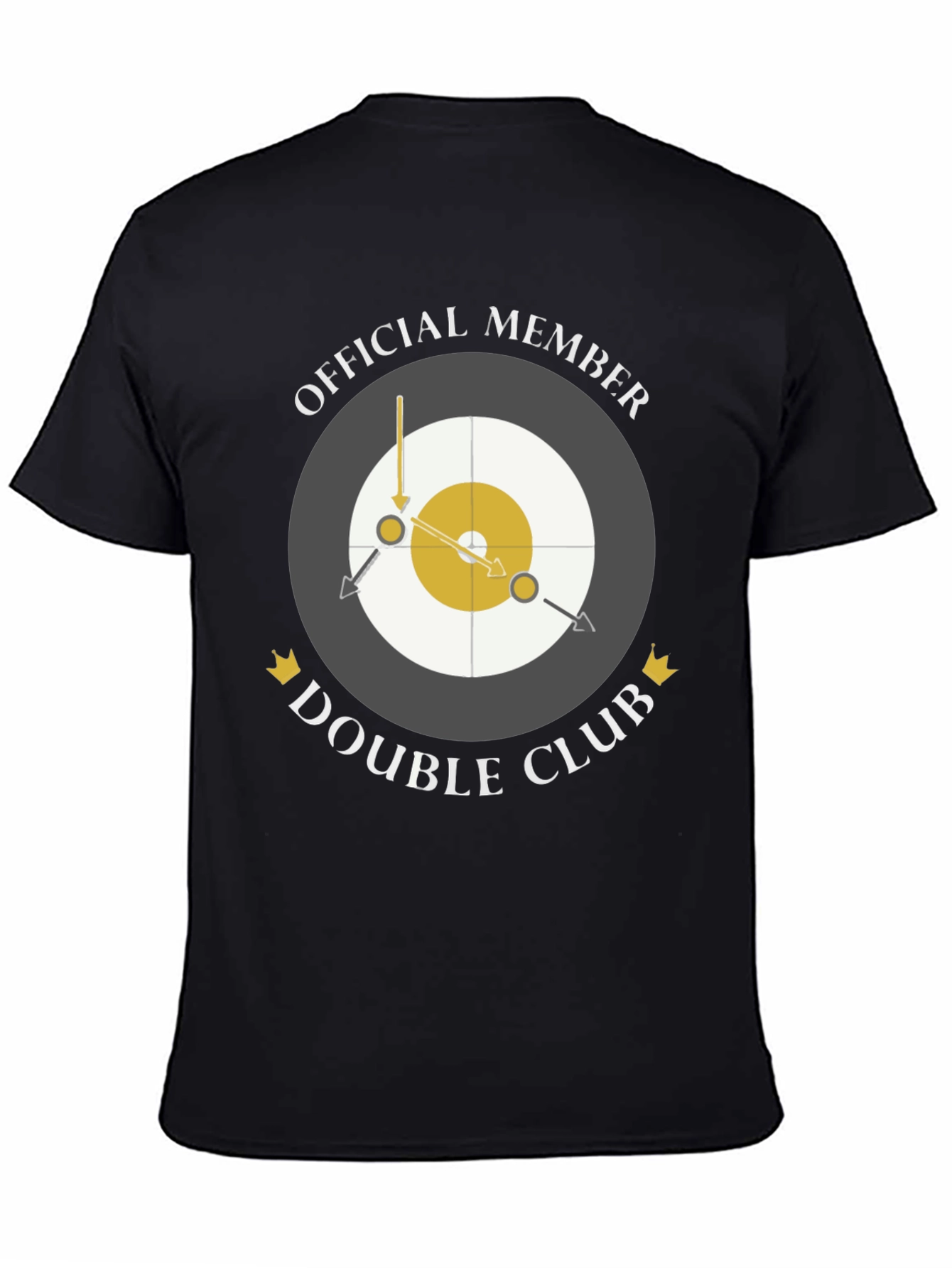 Official Member Double Club Black T-Shirt