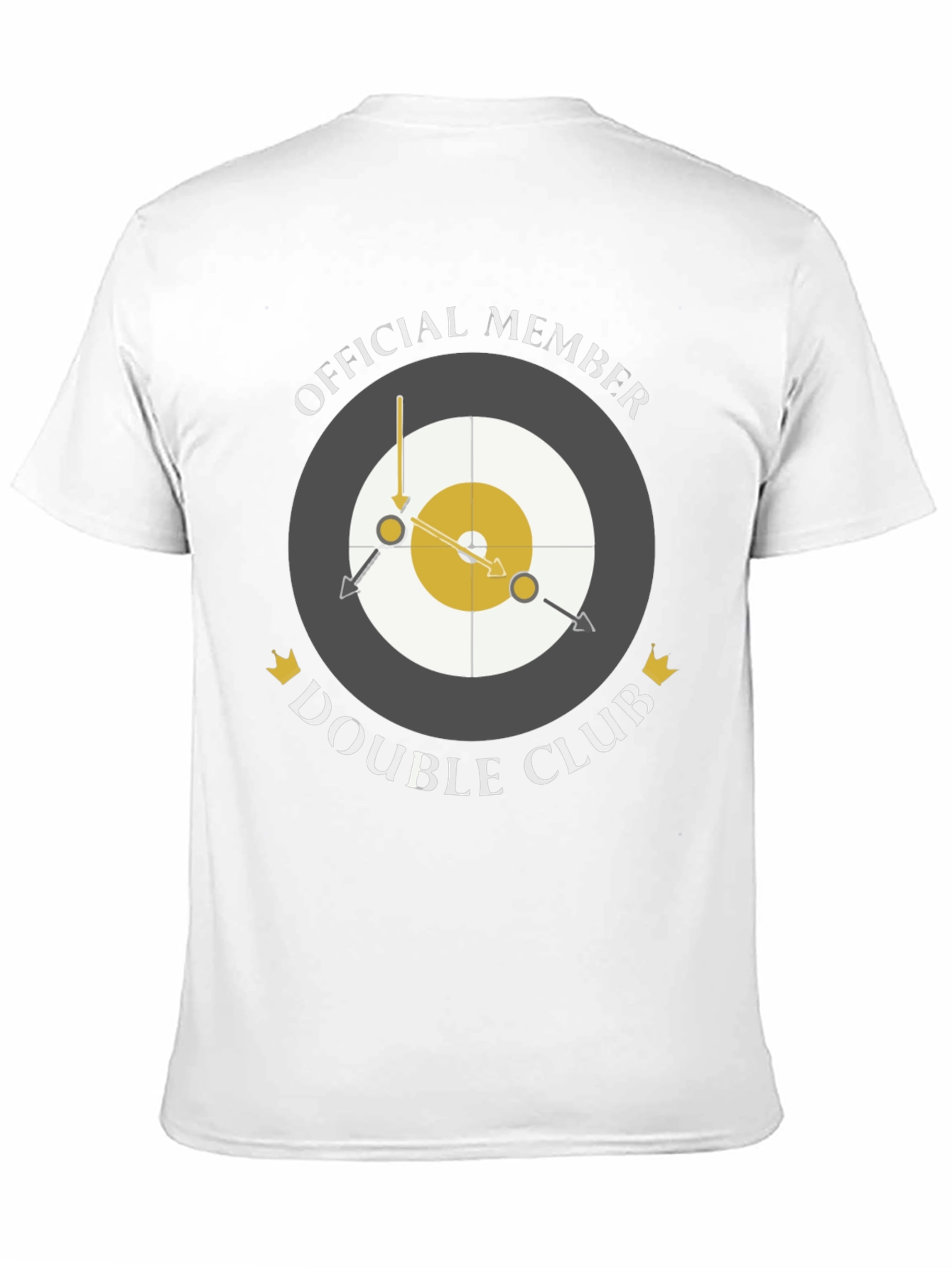 Official Member Double Club Black T-Shirt