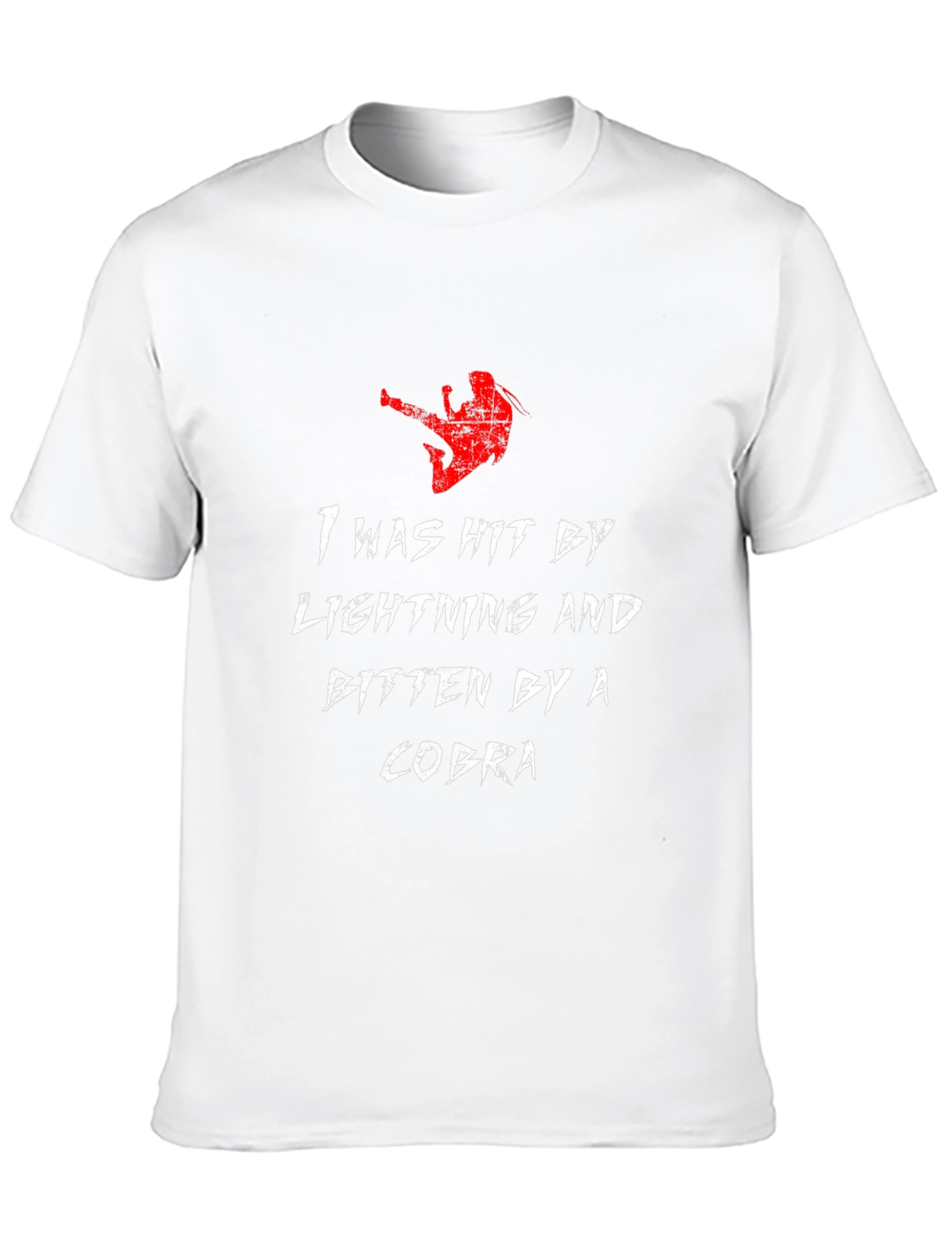 Hit by Lightning Cobra Bite Graphic T-Shirt