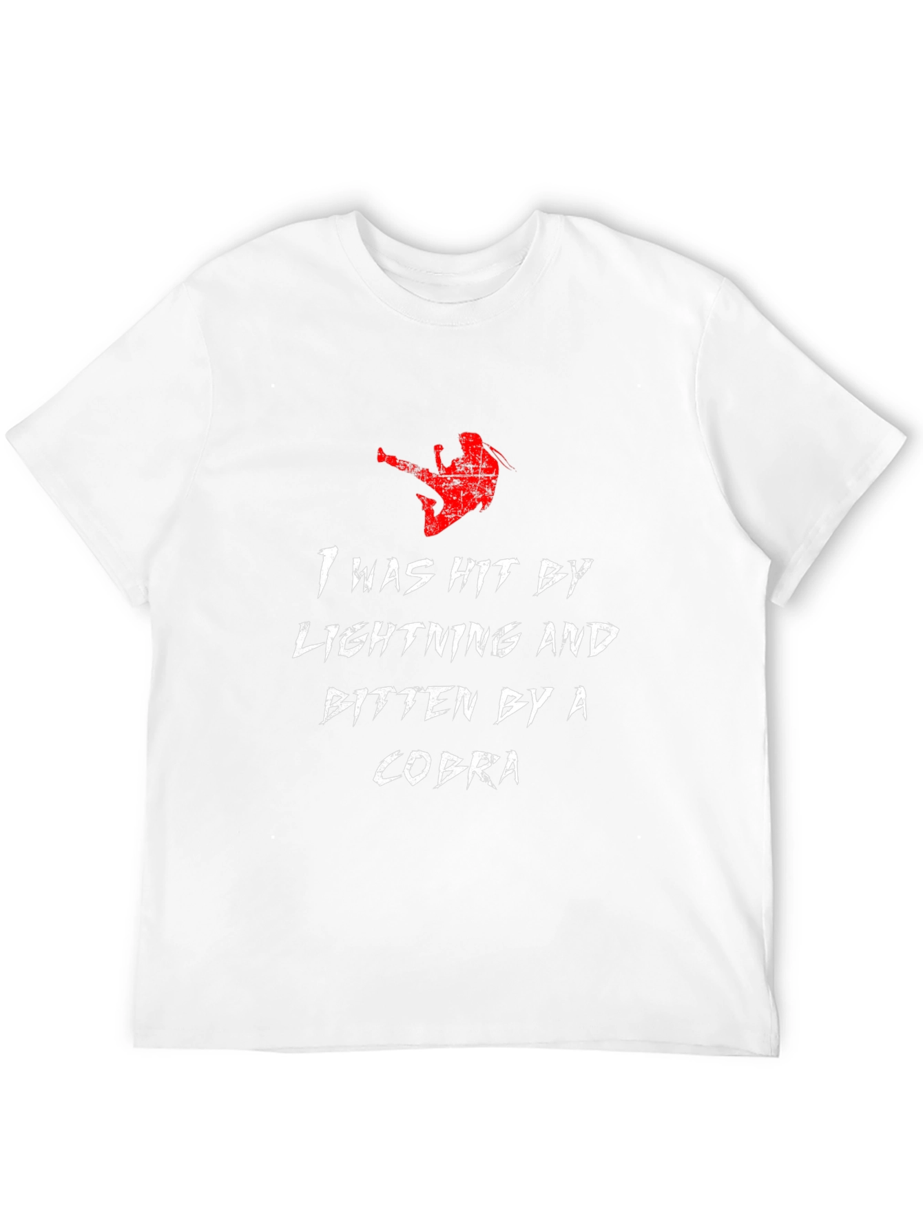 Hit by Lightning Cobra Bite Graphic T-Shirt