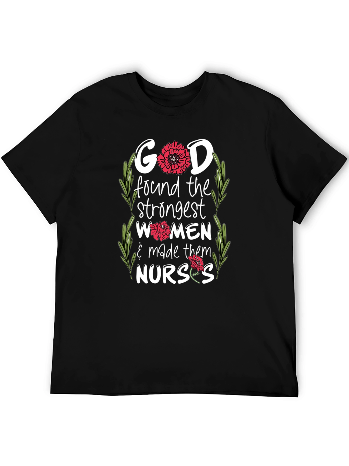God Made Them Nurses - Graphic T-Shirt