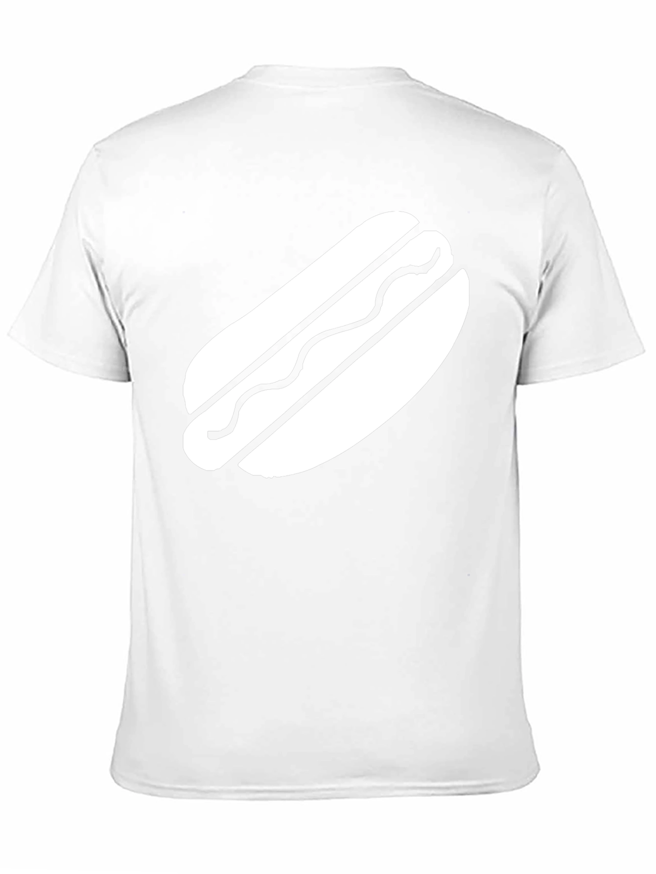 Hot Dog Graphic Black T-Shirt - Casual Comfort