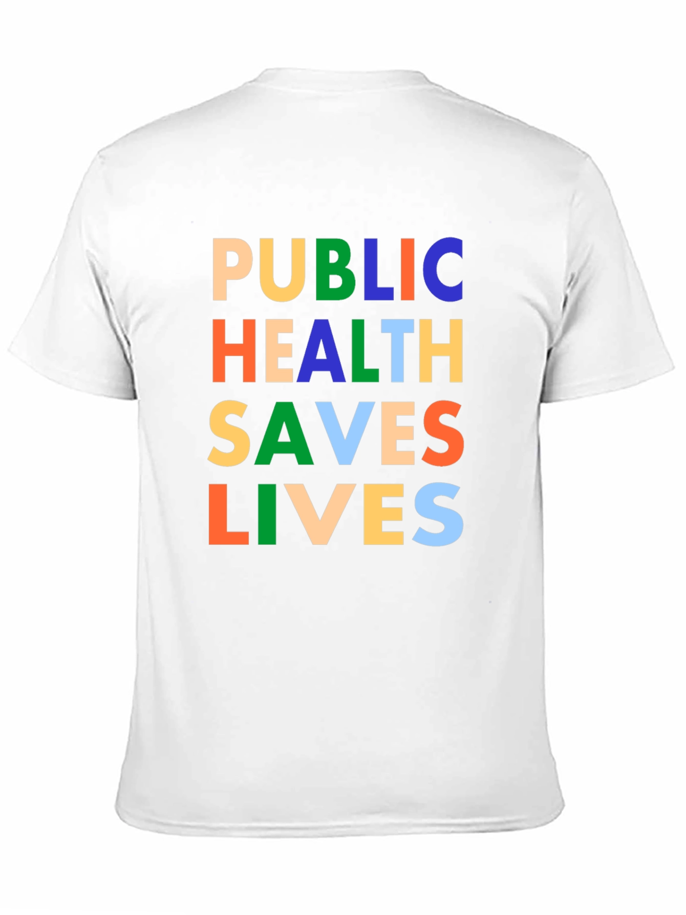 Public Health Saves Lives Graphic T-Shirt