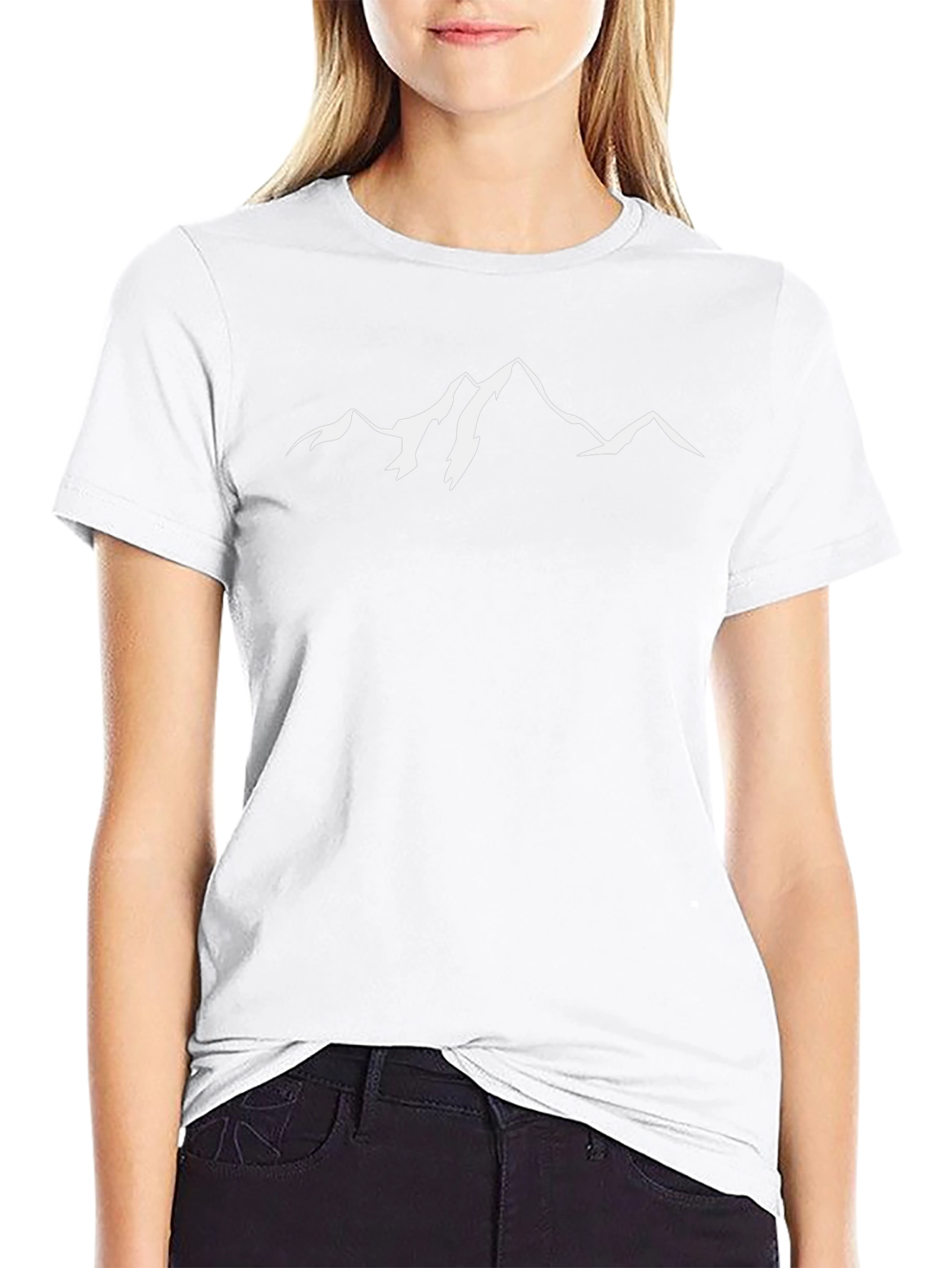 Mountain Graphic Black T-Shirt