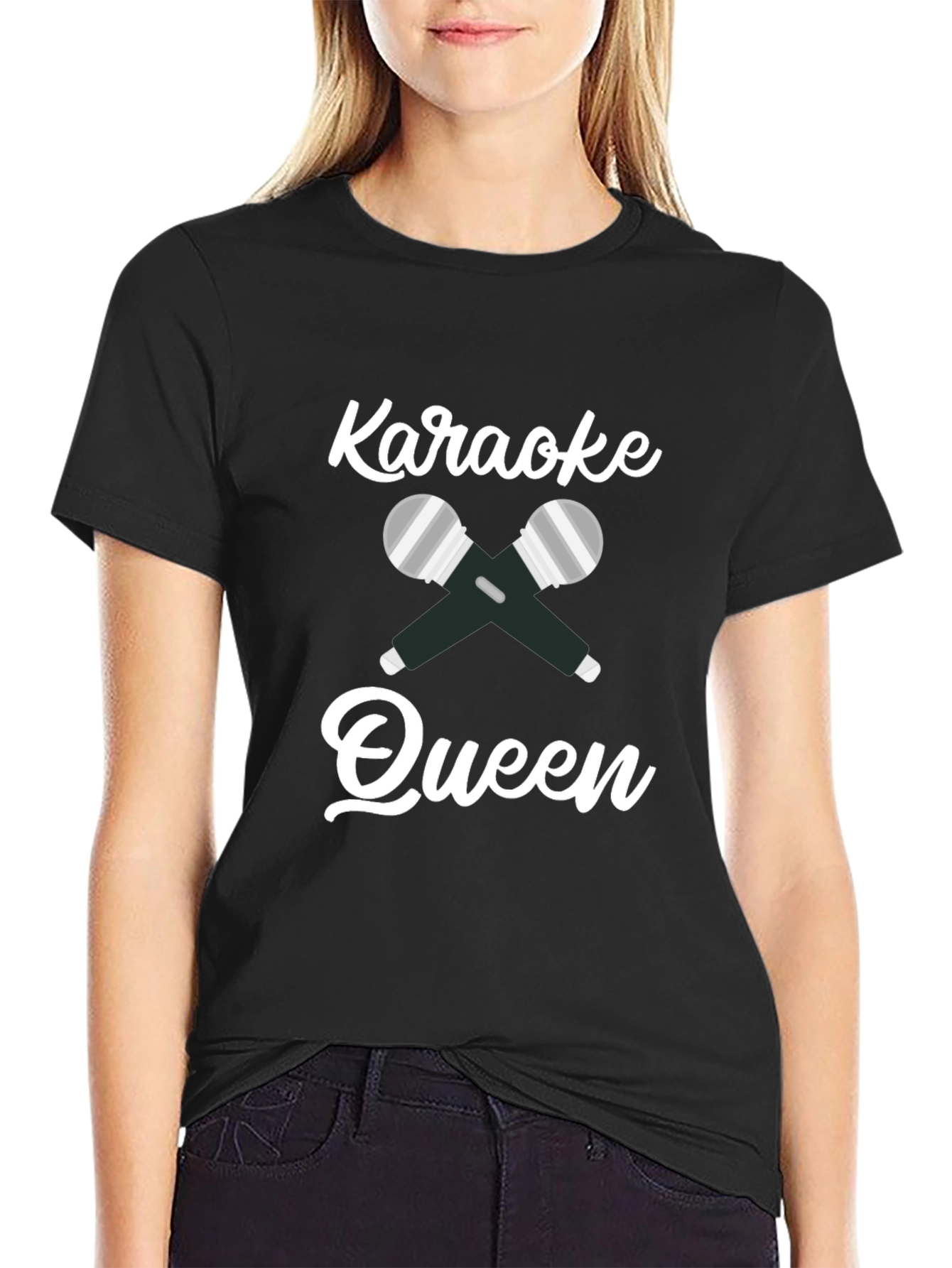 Karaoke Queen Graphic T-Shirt