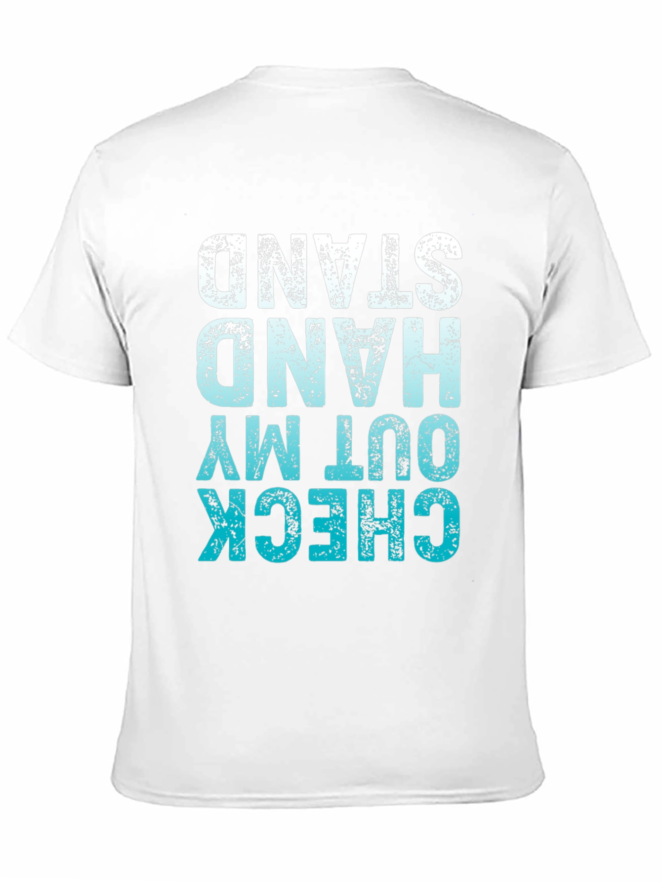 Check Out My Hand Stand T-Shirt Black