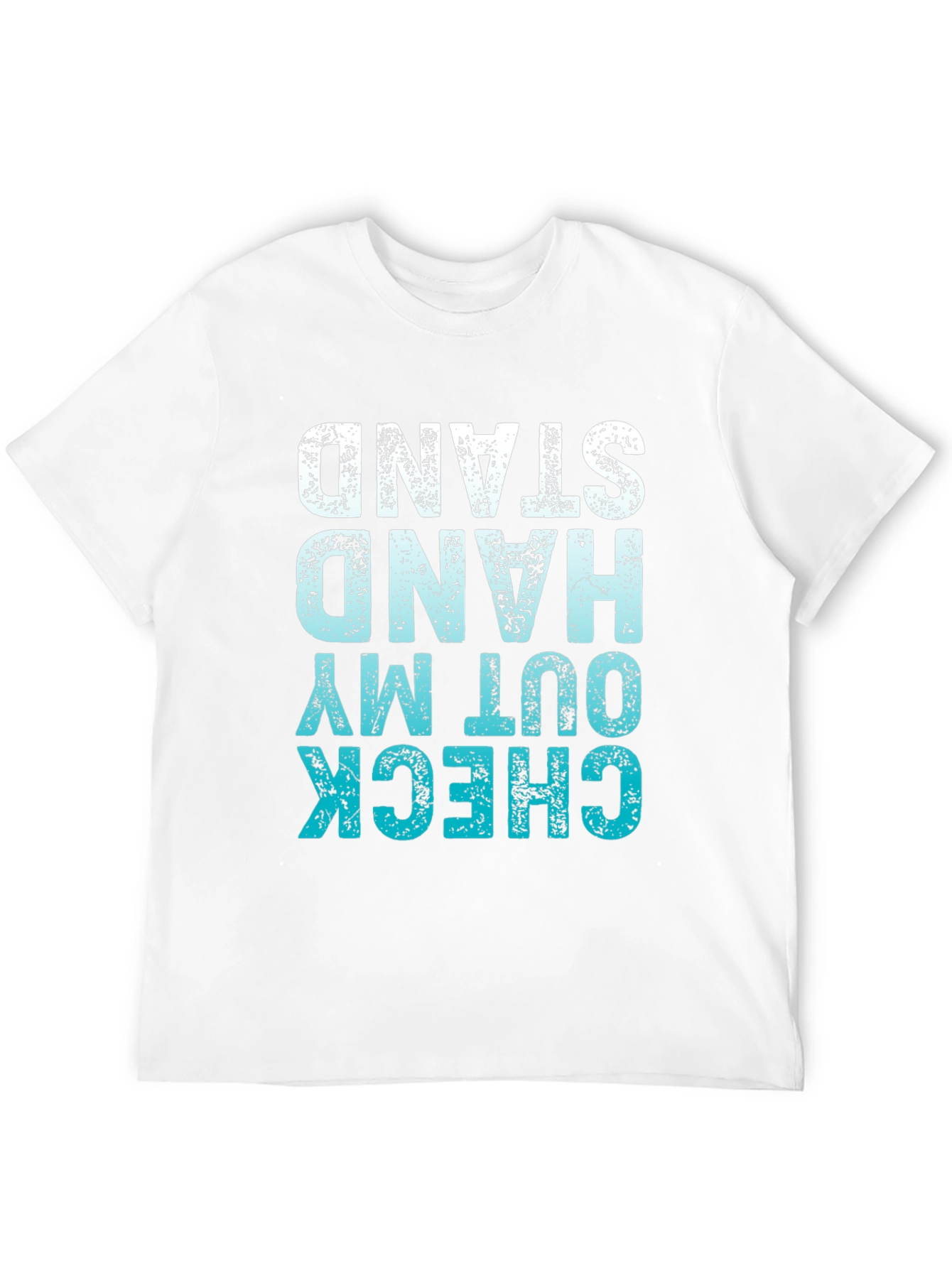 Check Out My Hand Stand T-Shirt Black
