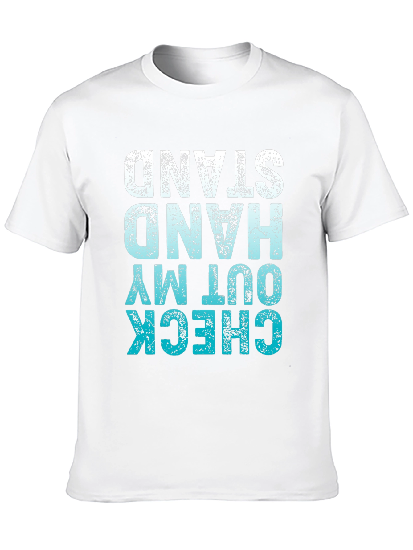 Check Out My Hand Stand T-Shirt Black