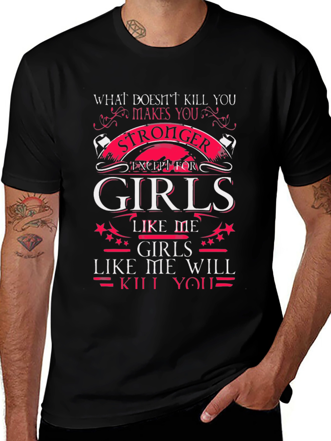 Stronger Girls Graphic Tee