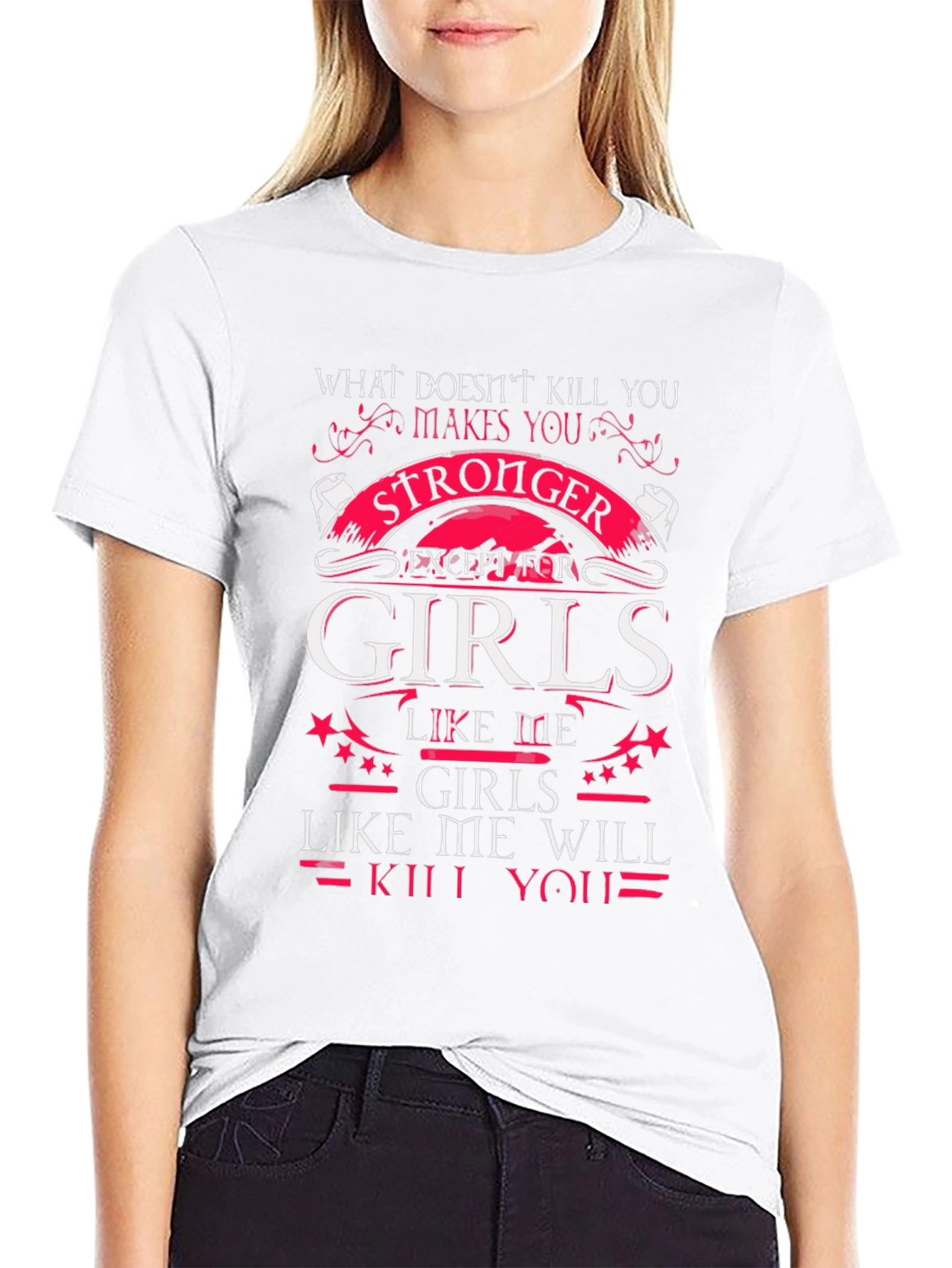 Stronger Girls Graphic Tee
