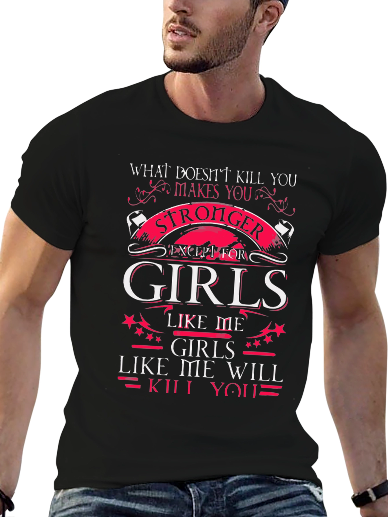 Stronger Girls Graphic Tee