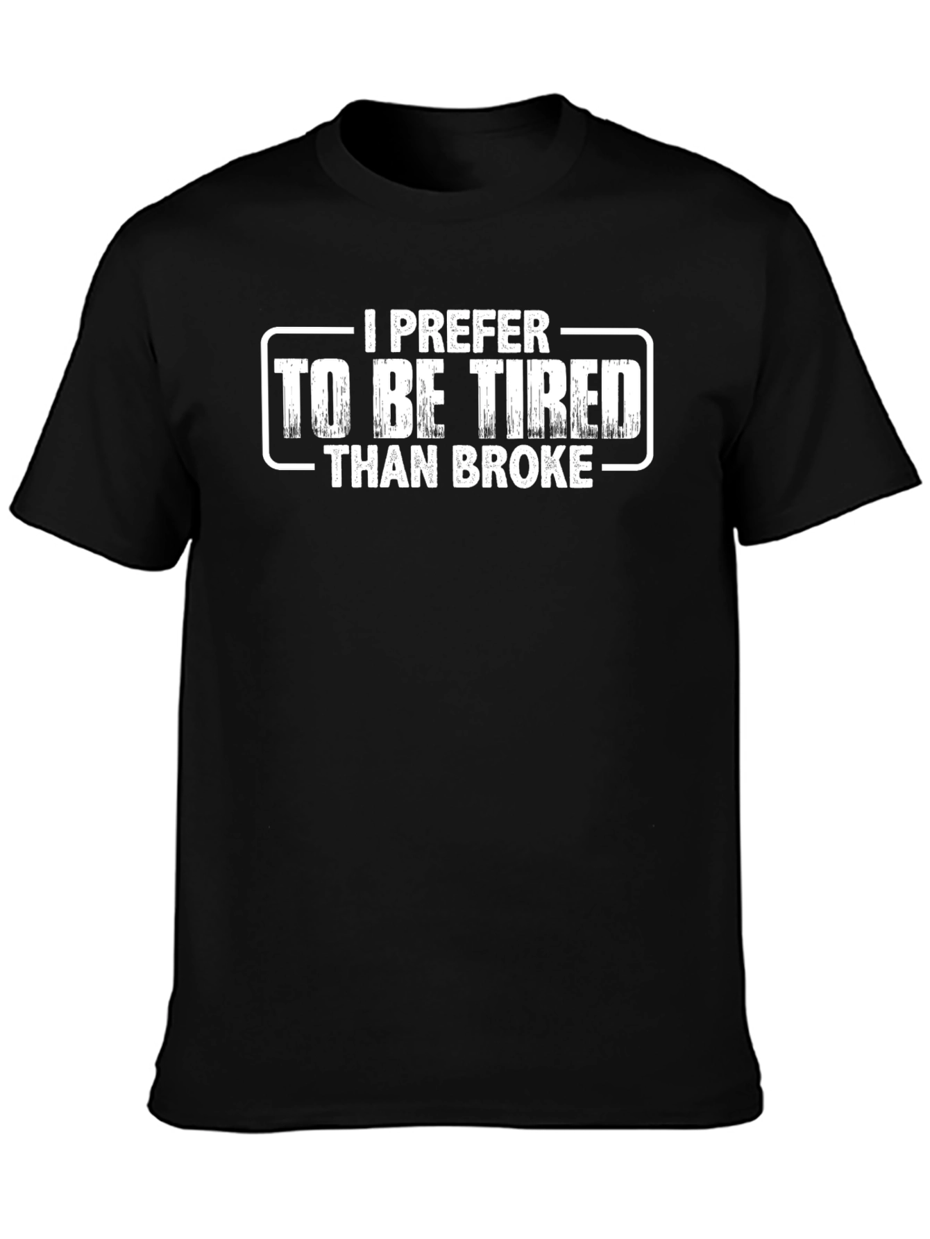 Tired Than Broke Graphic Tee