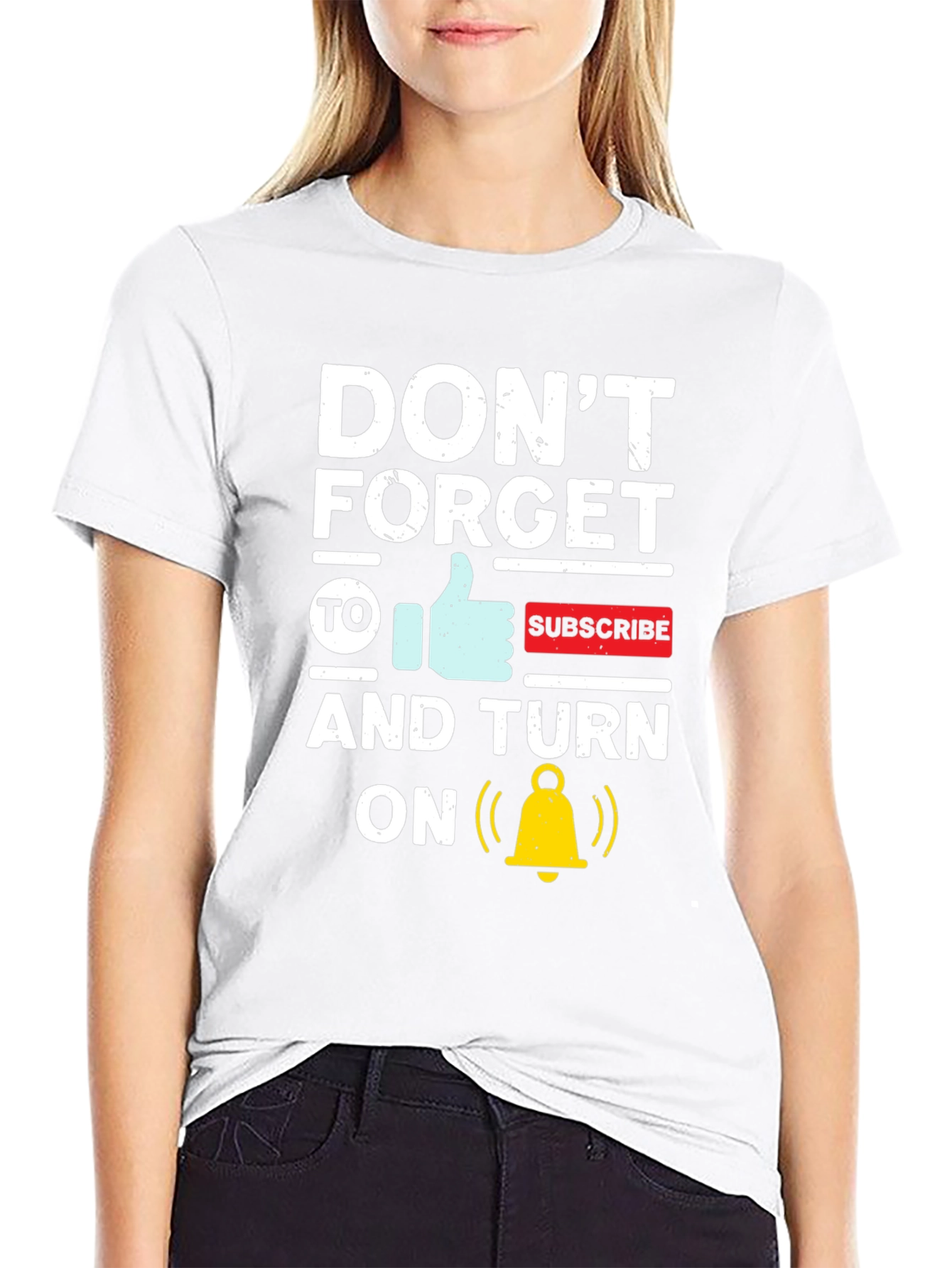 Dont Forget To Subscribe Graphic Tee