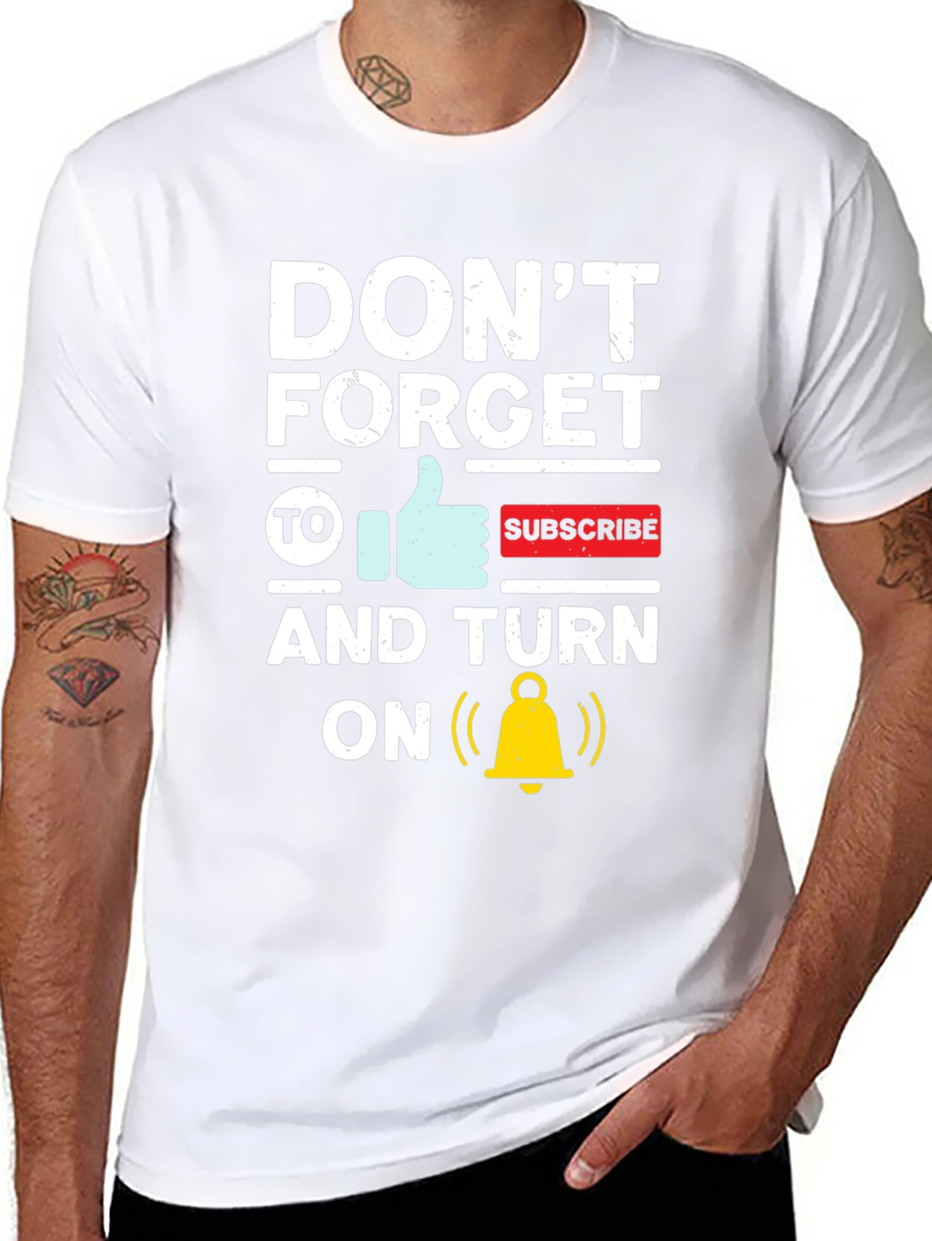 Dont Forget To Subscribe Graphic Tee