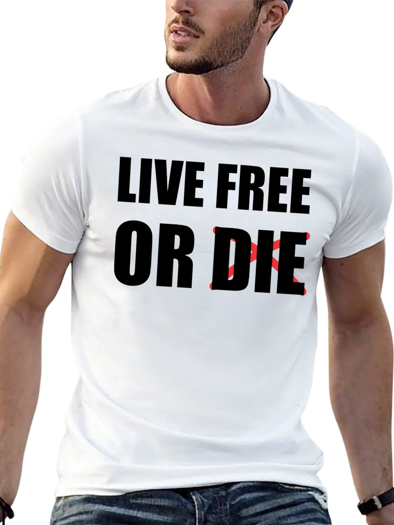 Live Free Or Die Graphic T-Shirt