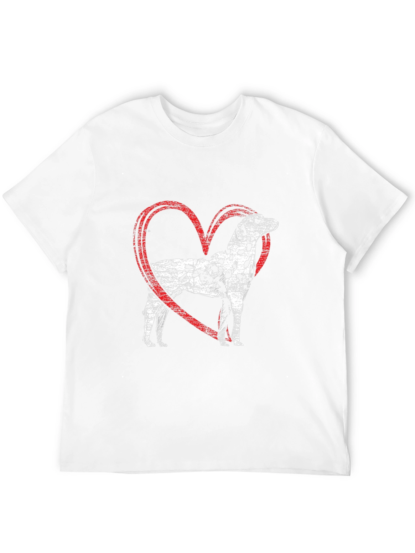 Dalmatian Dog Heart T-Shirt