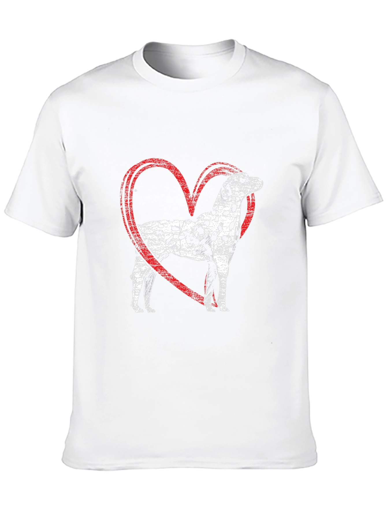 Dalmatian Dog Heart T-Shirt