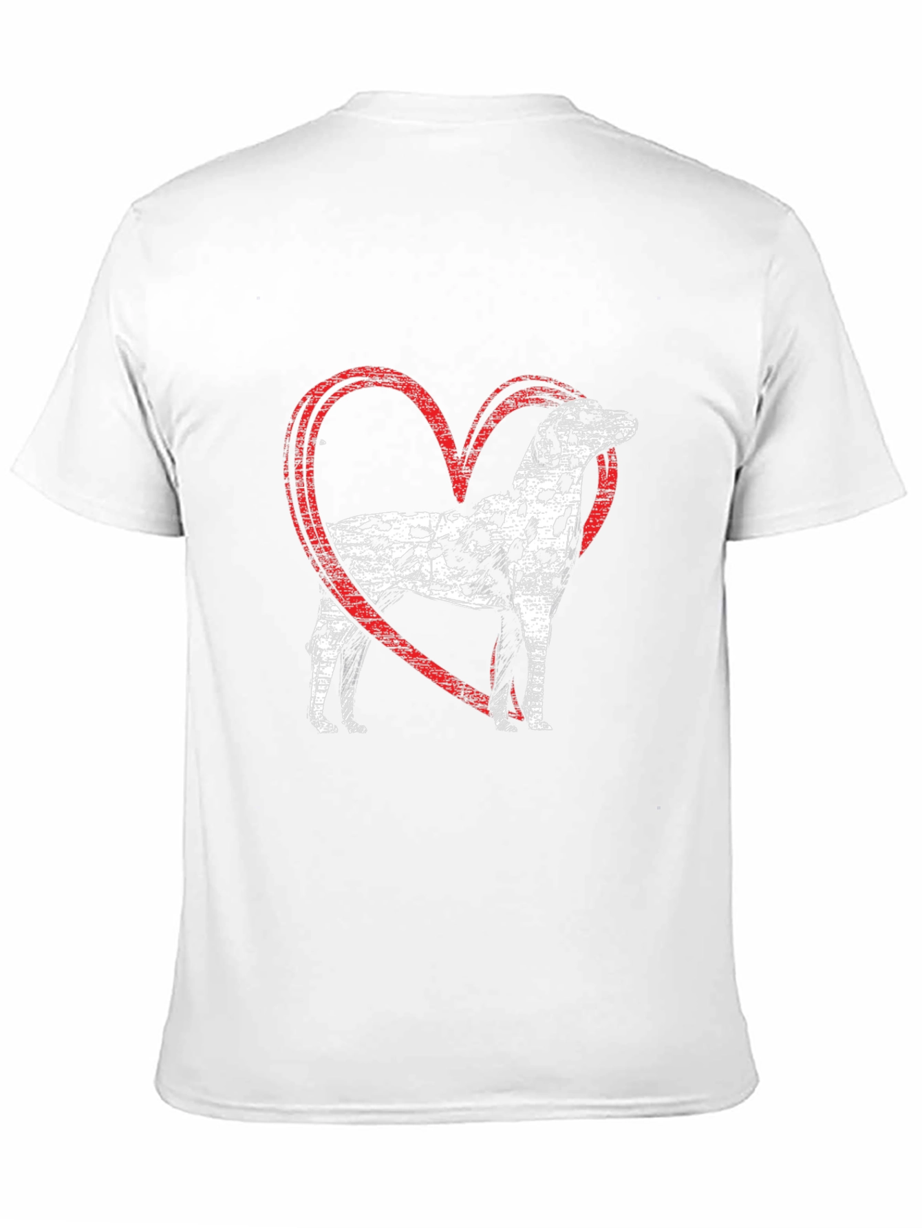 Dalmatian Dog Heart T-Shirt