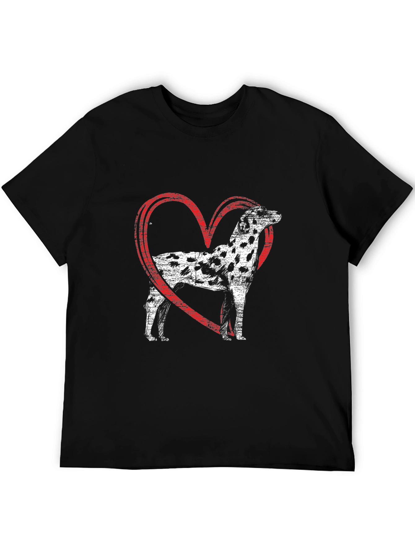 Dalmatian Dog Heart T-Shirt