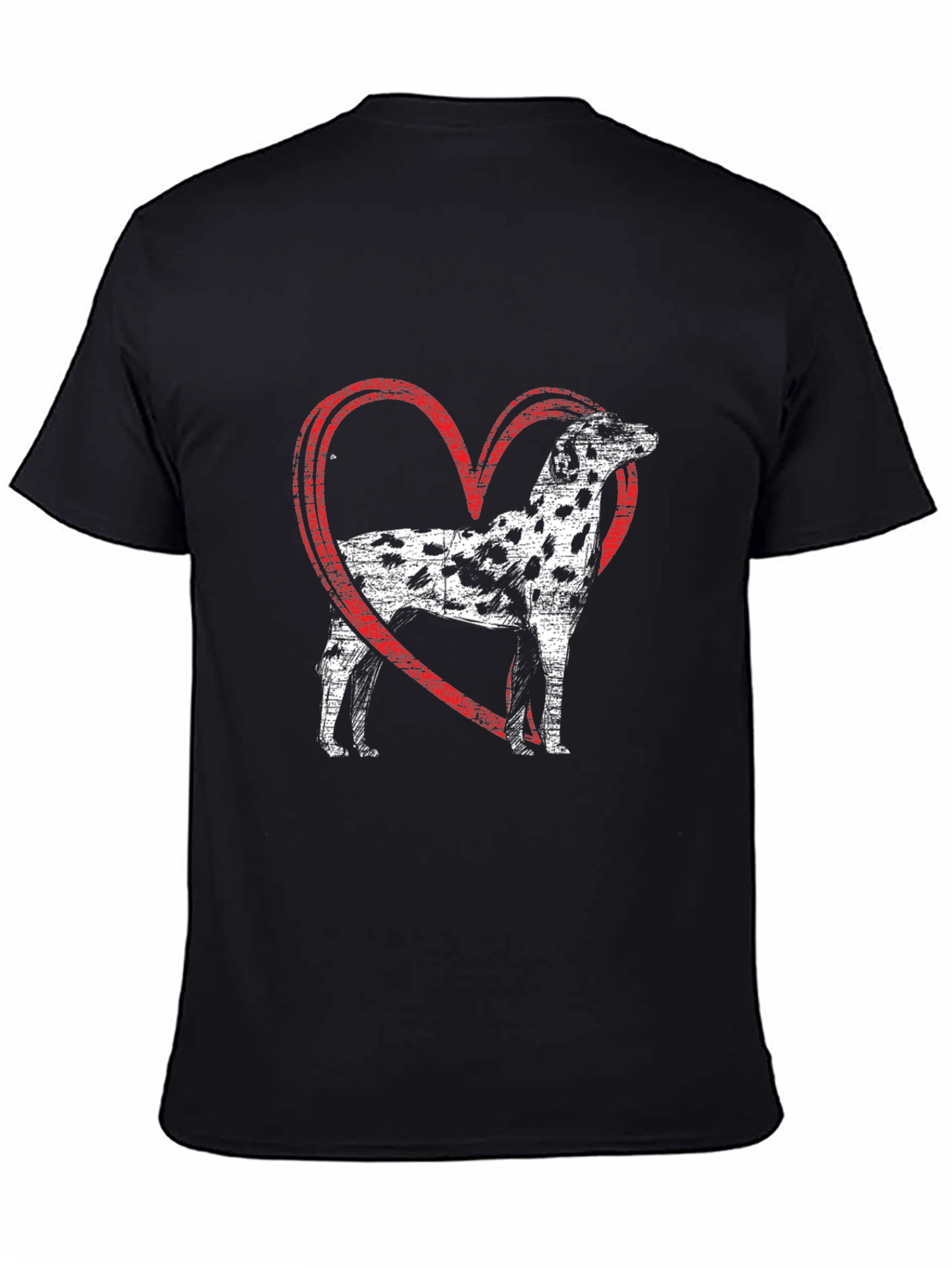 Dalmatian Dog Heart T-Shirt
