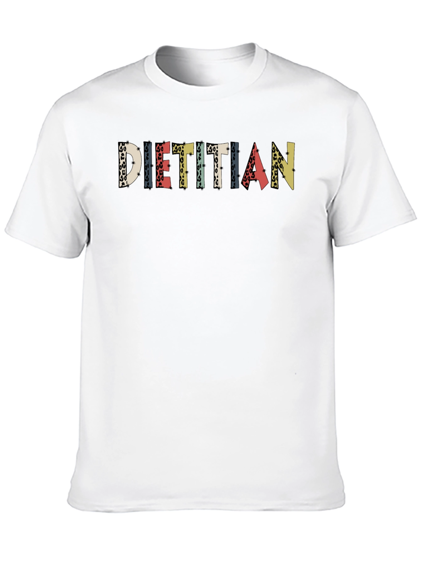 Dietitian Graphic Print T-Shirt