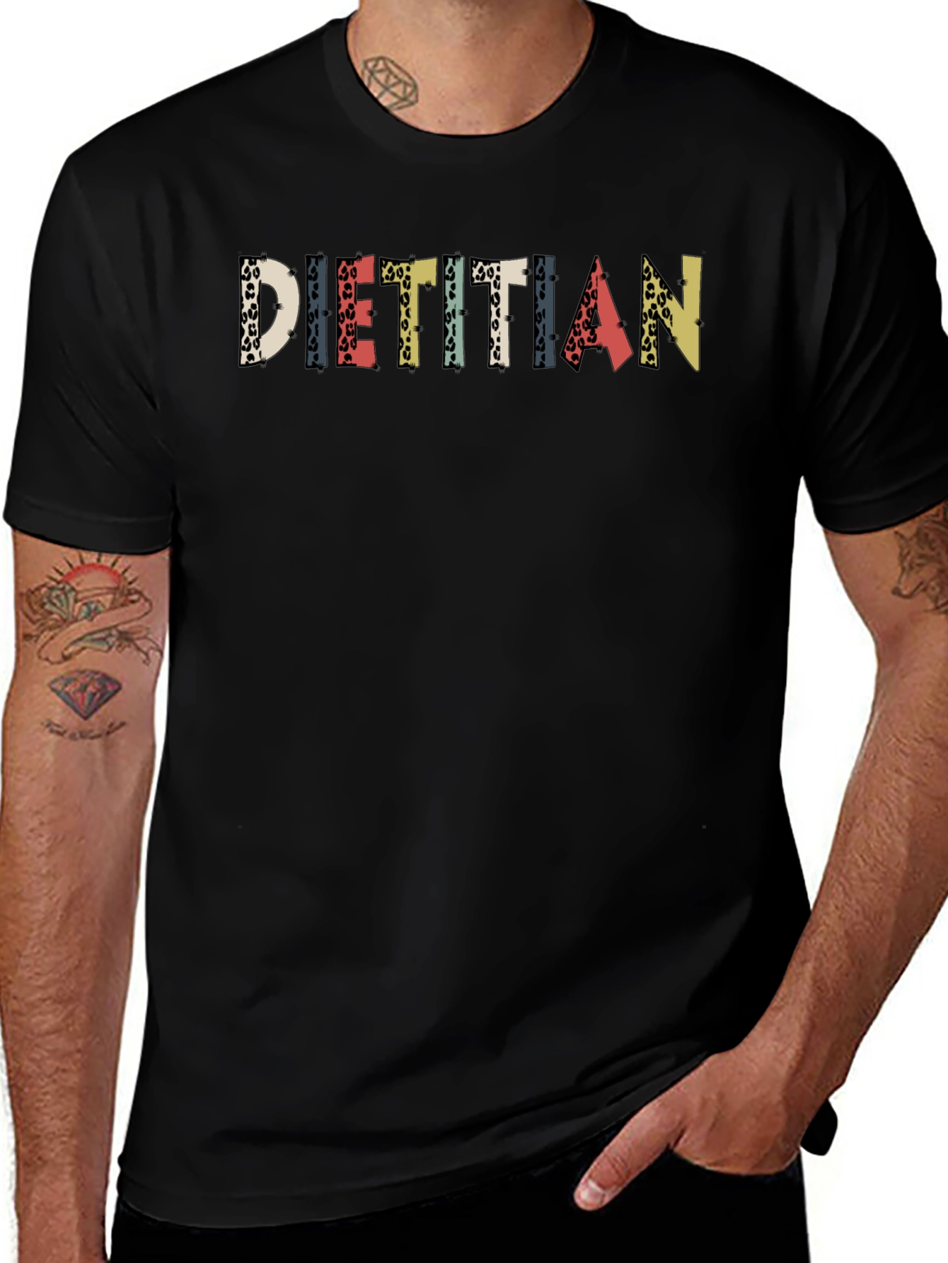 Dietitian Graphic Print T-Shirt