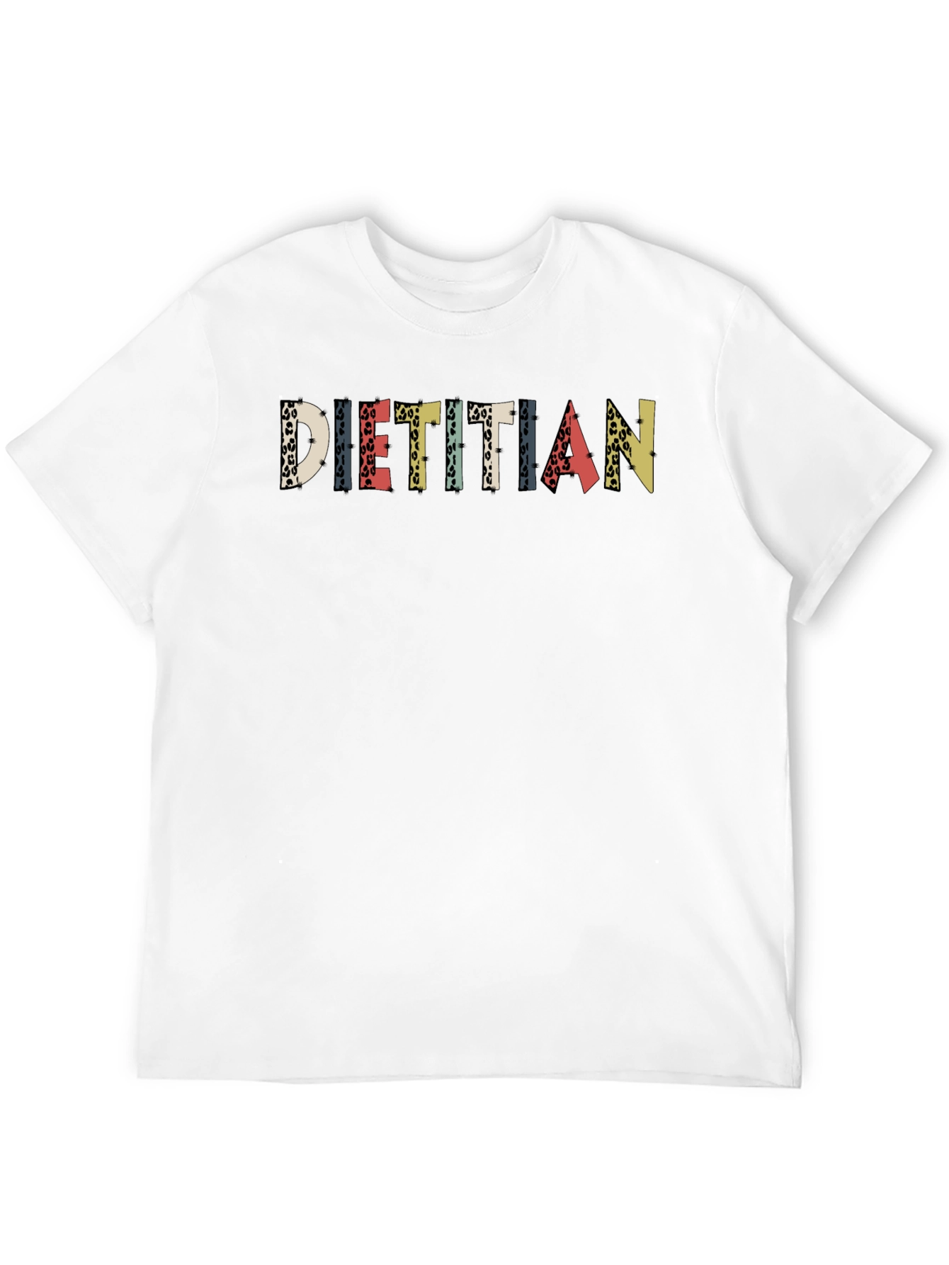 Dietitian Graphic Print T-Shirt