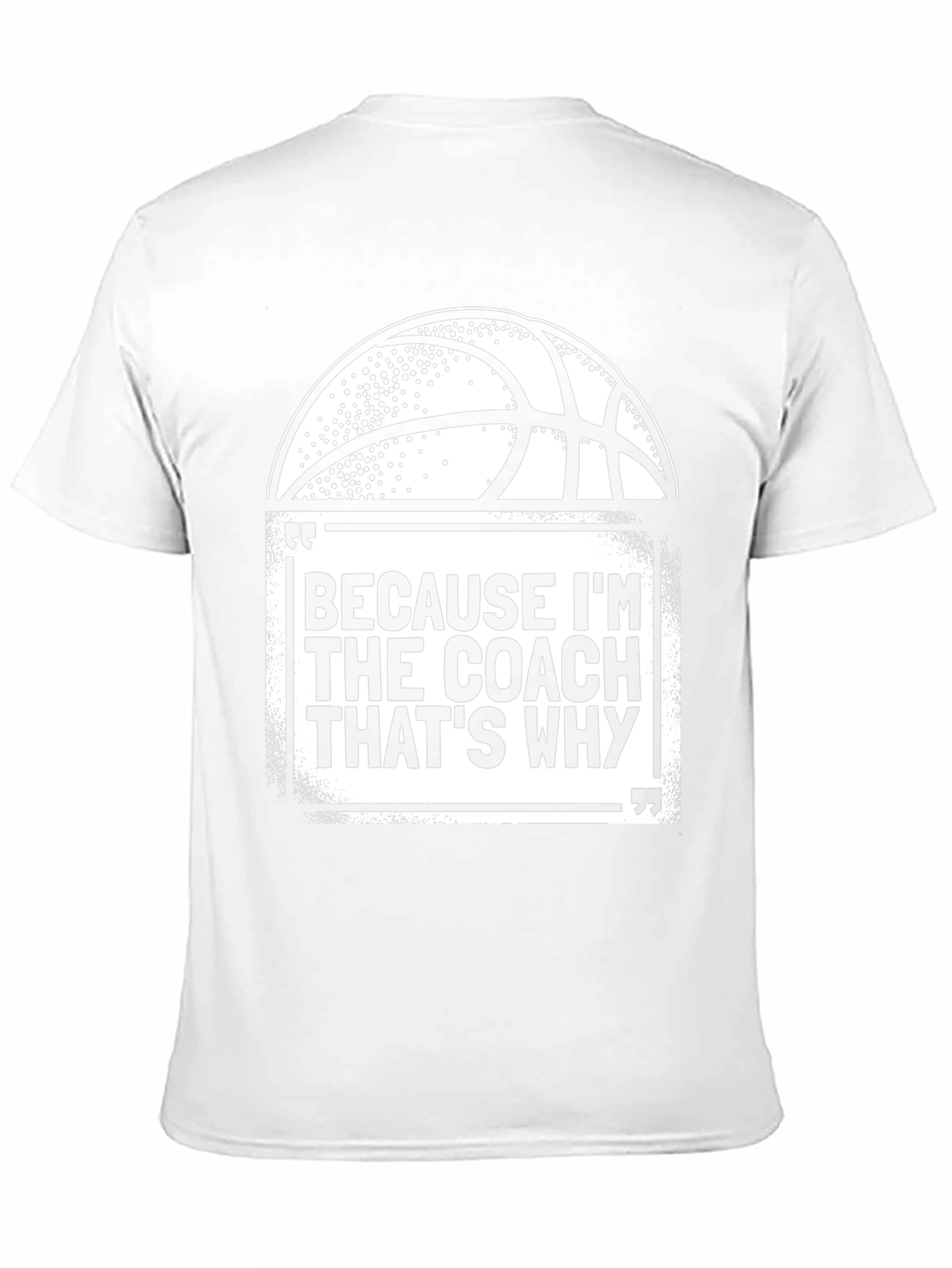 Coach Basketball Graphic T-Shirt