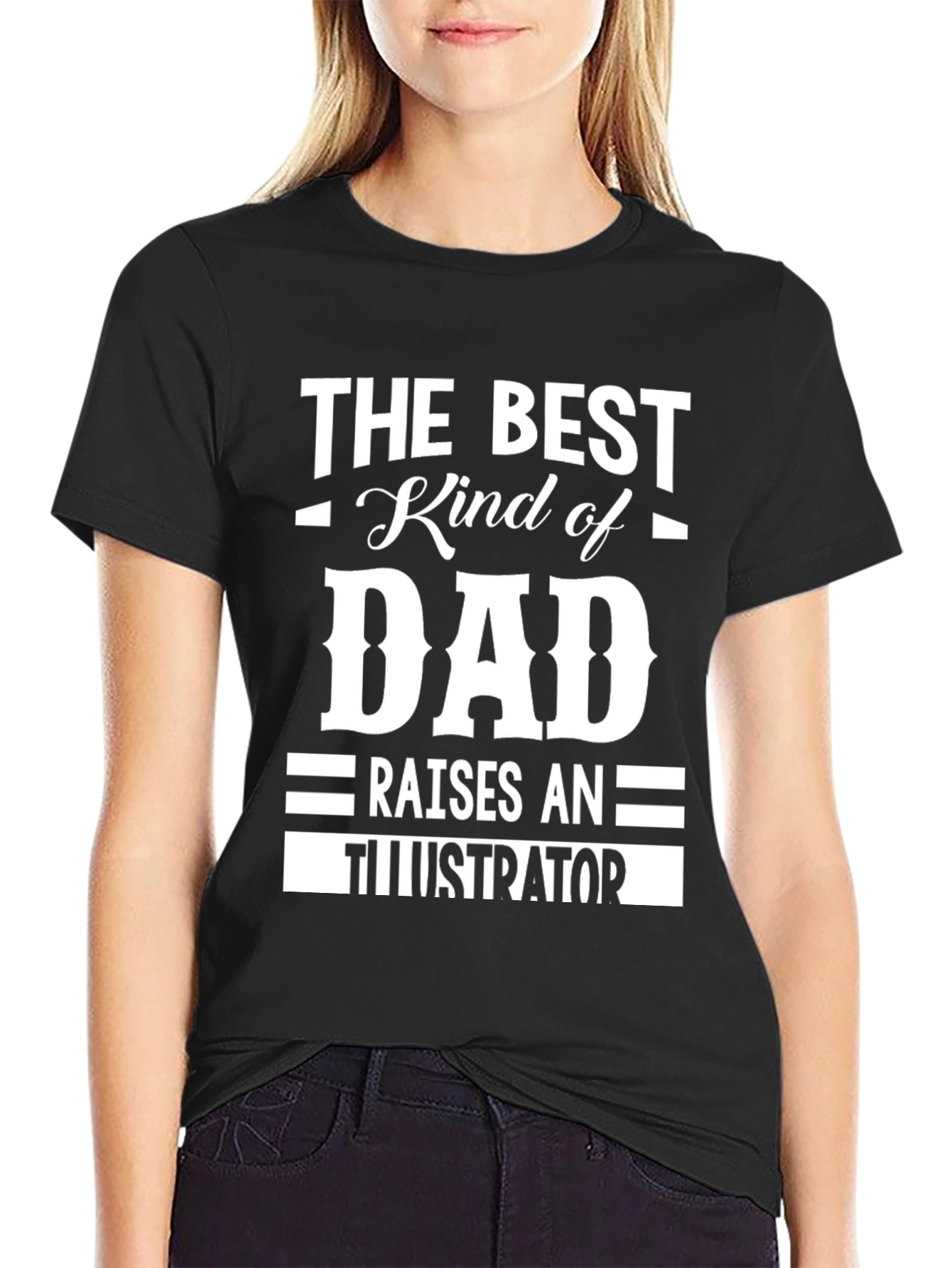 Best Kind of Dad - Illustrator T-Shirt