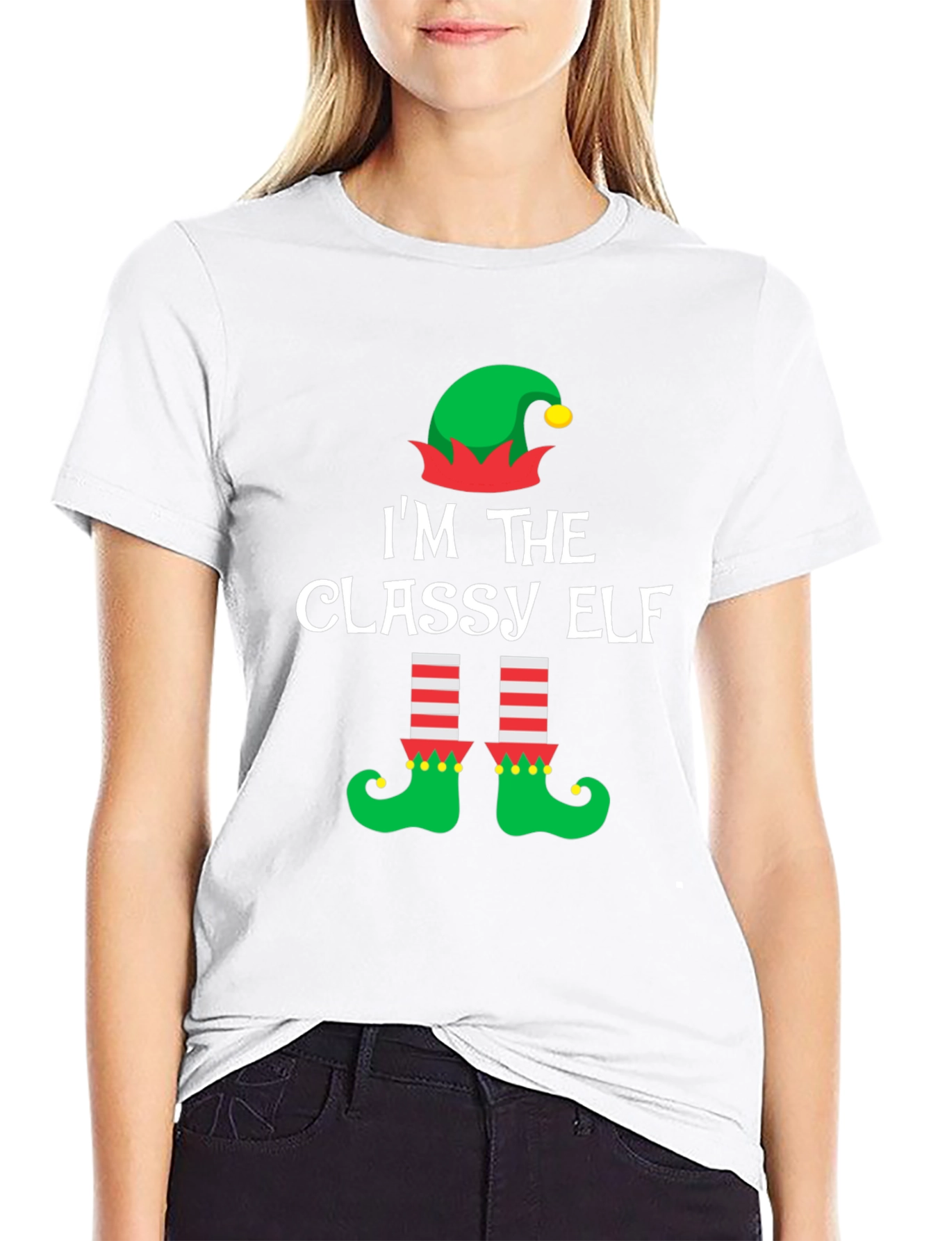 Classy Elf Holiday T-Shirt