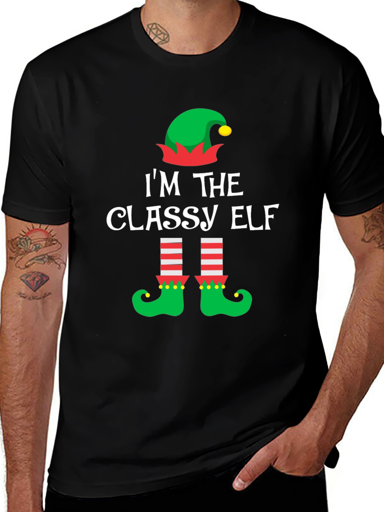 Classy Elf Holiday T-Shirt