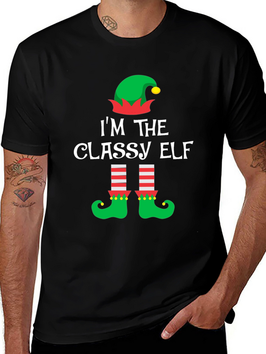 Classy Elf Holiday T-Shirt